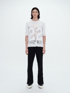 AMIRI MESH TEE - WHITE sold by AMIRI