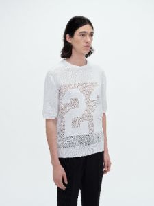 AMIRI MESH TEE - WHITE sold by AMIRI