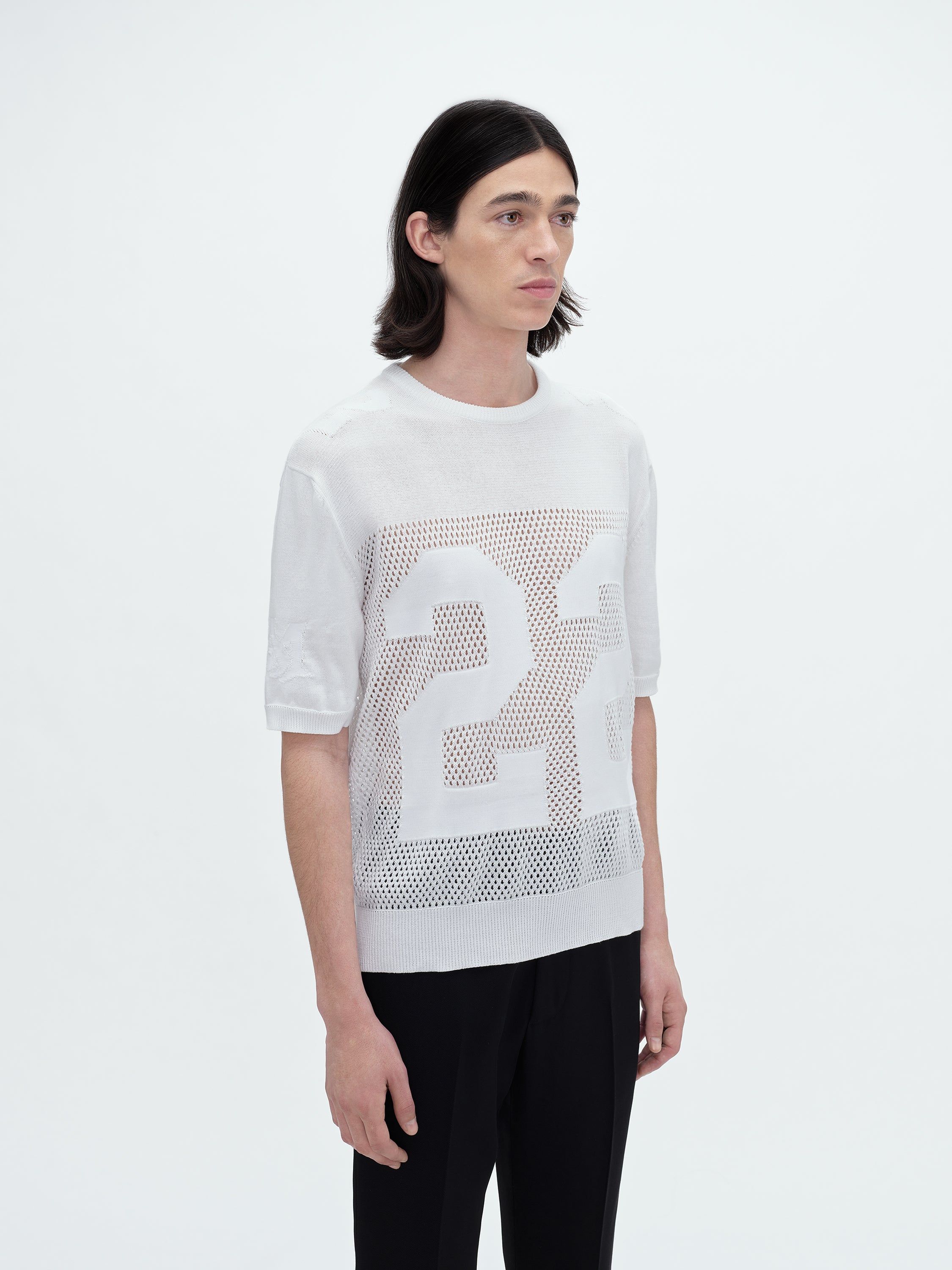 AMIRI MESH TEE - WHITE sold by AMIRI product image thumbnail 3