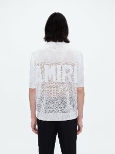 AMIRI MESH TEE - WHITE sold by AMIRI