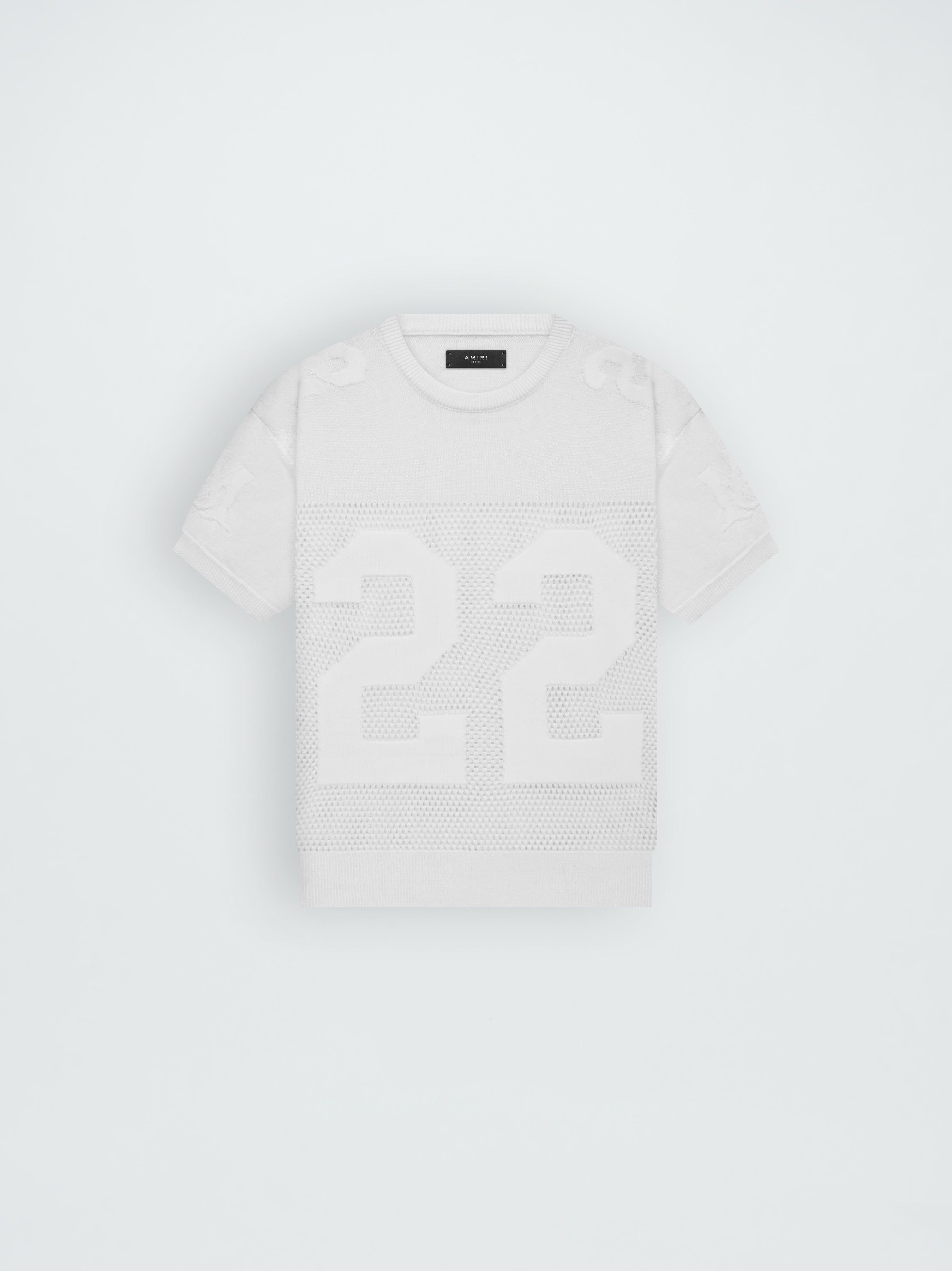 AMIRI MESH TEE - WHITE sold by AMIRI