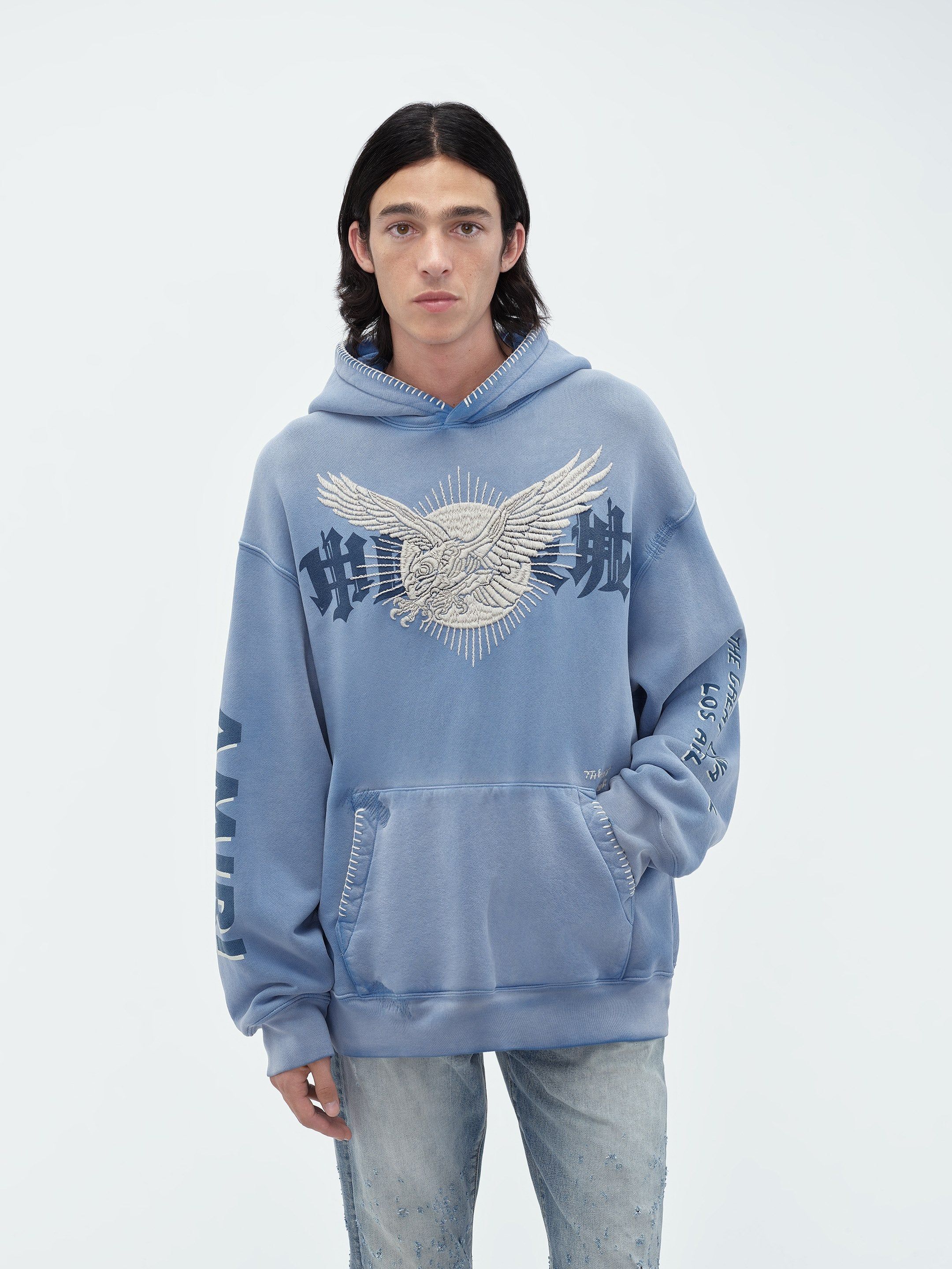 TGCW EAGLE HOODIE - VINTAGE BLUE | Parallel