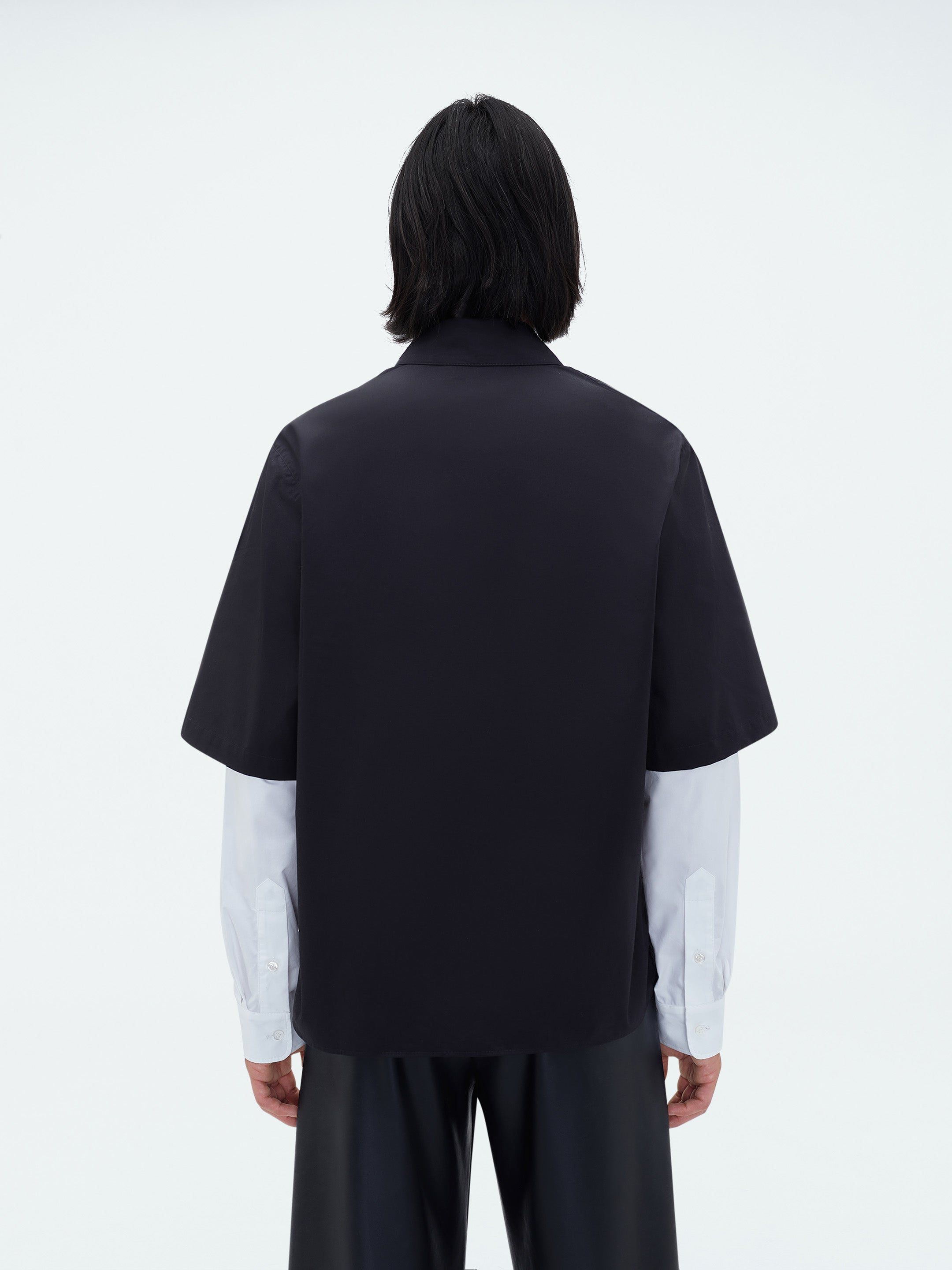 LAYERED SLEEVE SHIRT - BLACK sold by AMIRI product image thumbnail 4