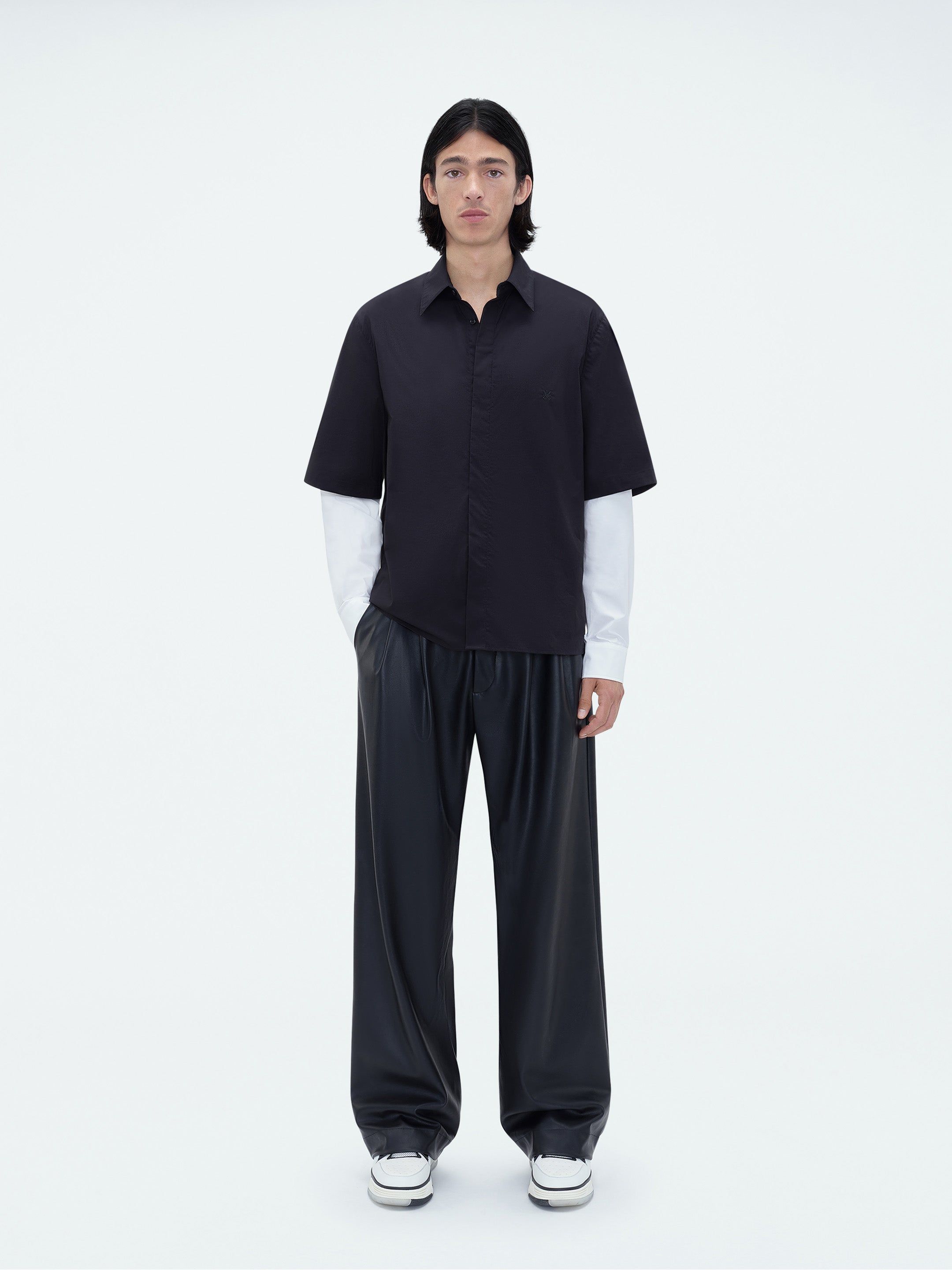 LAYERED SLEEVE SHIRT - BLACK sold by AMIRI product image thumbnail 2