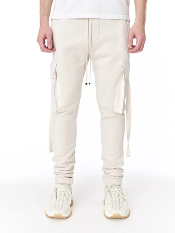 Cargo Sweatpants - Alabaster sold by AMIRI