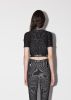 WOMEN - SEAMLESS KNIT SHIRT - BLACK sold by AMIRI