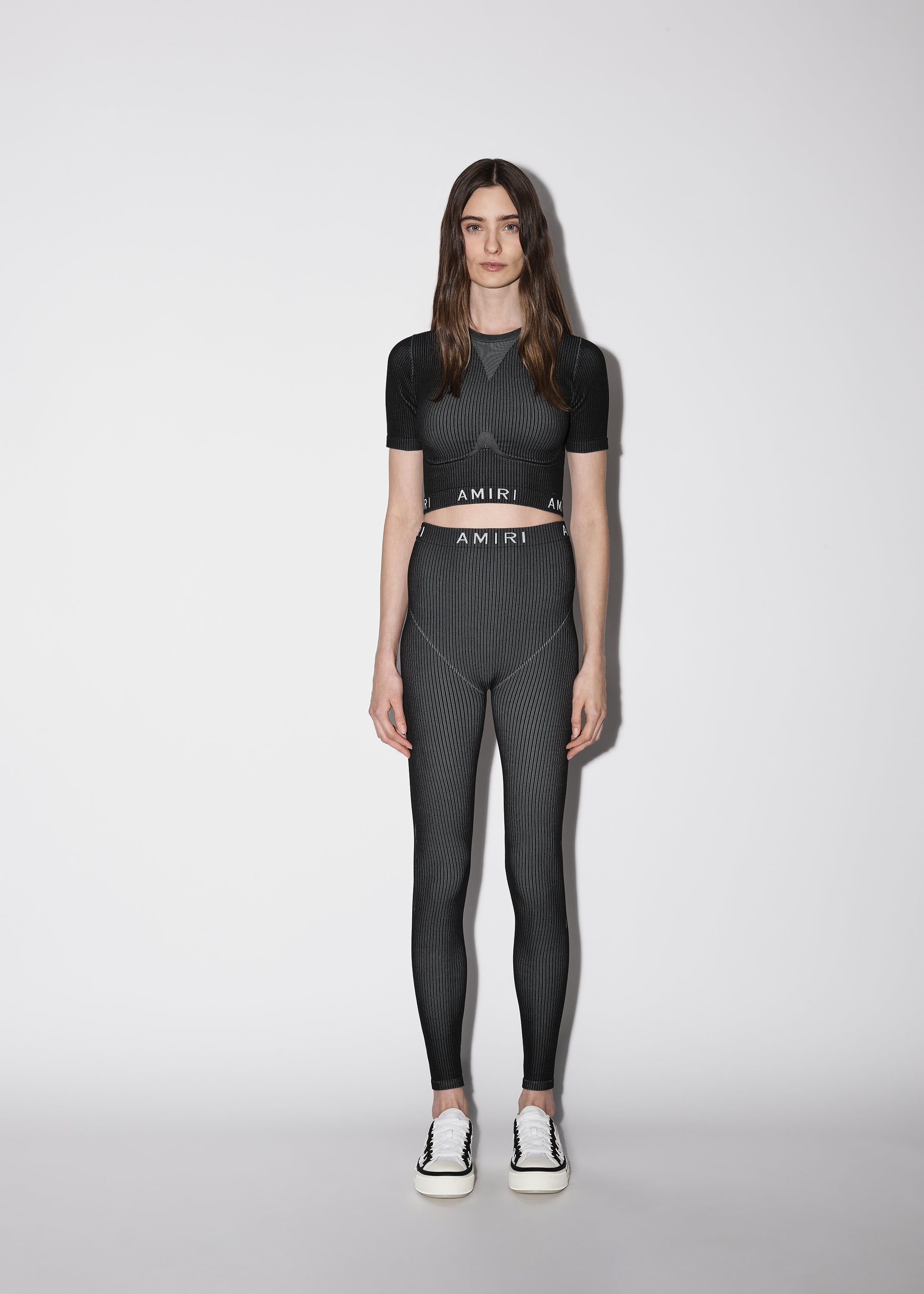 WOMEN - SEAMLESS KNIT SHIRT - BLACK sold by AMIRI product image thumbnail 2