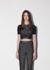 WOMEN - SEAMLESS KNIT SHIRT - BLACK sold by AMIRI