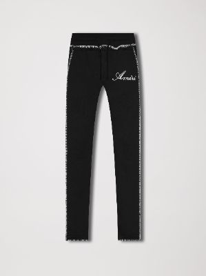 AMIRI STITCH FLARE TROUSER - BLACK sold by AMIRI