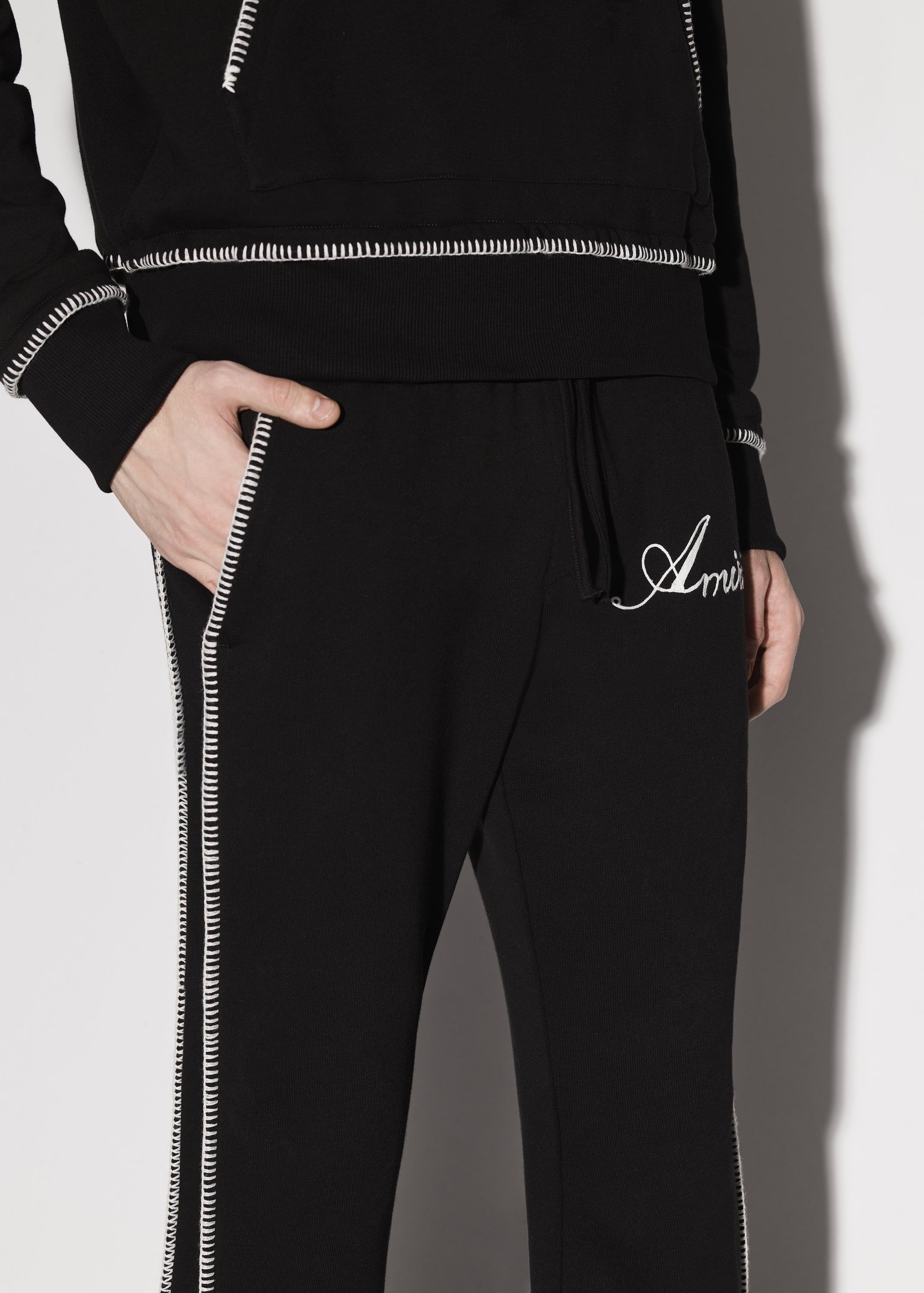 AMIRI STITCH FLARE TROUSER - BLACK sold by AMIRI product image thumbnail 5
