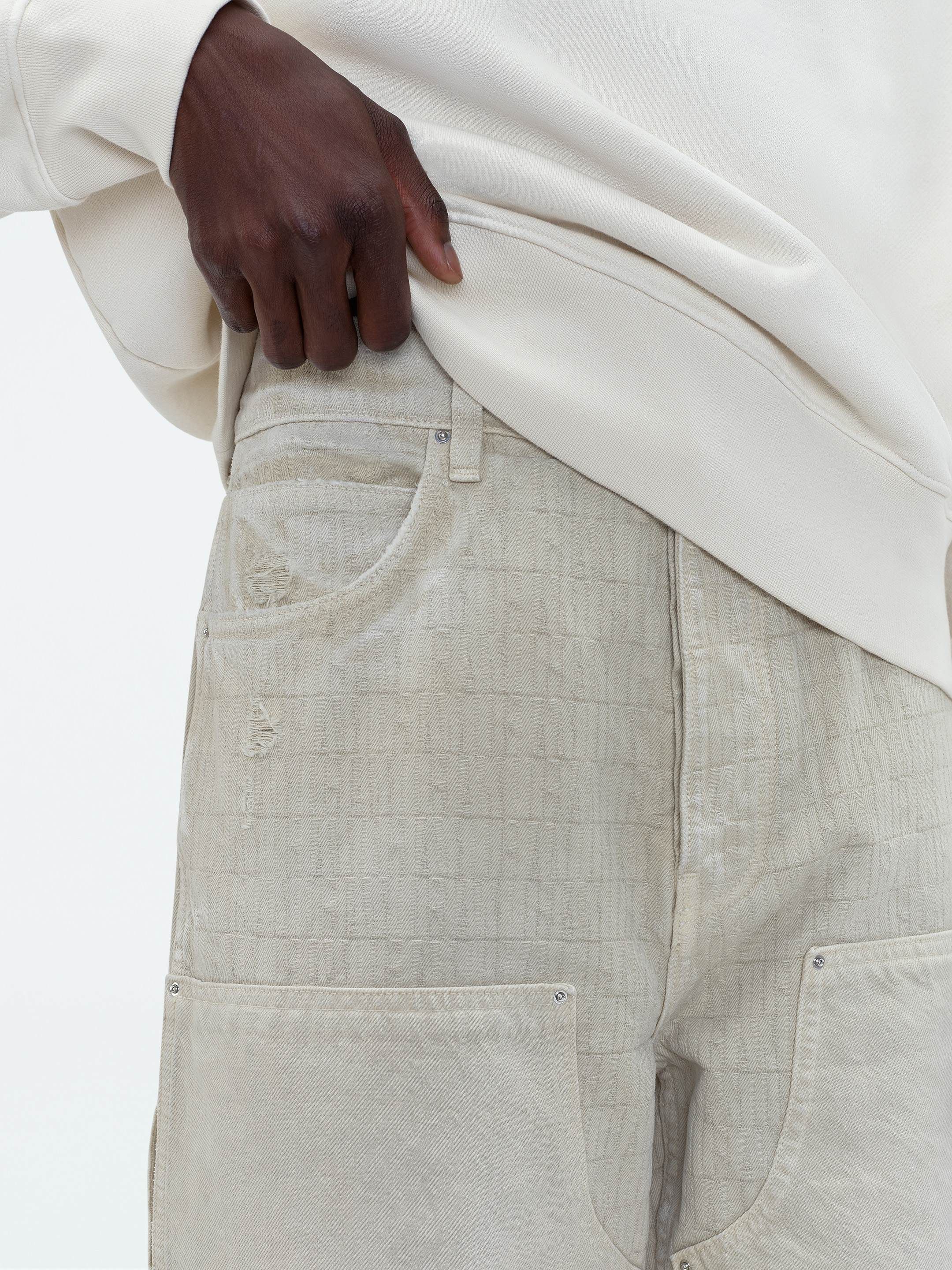 AMIRI JACQUARD CARPENTER JEAN - LEMON PEPPER sold by AMIRI product image thumbnail 6