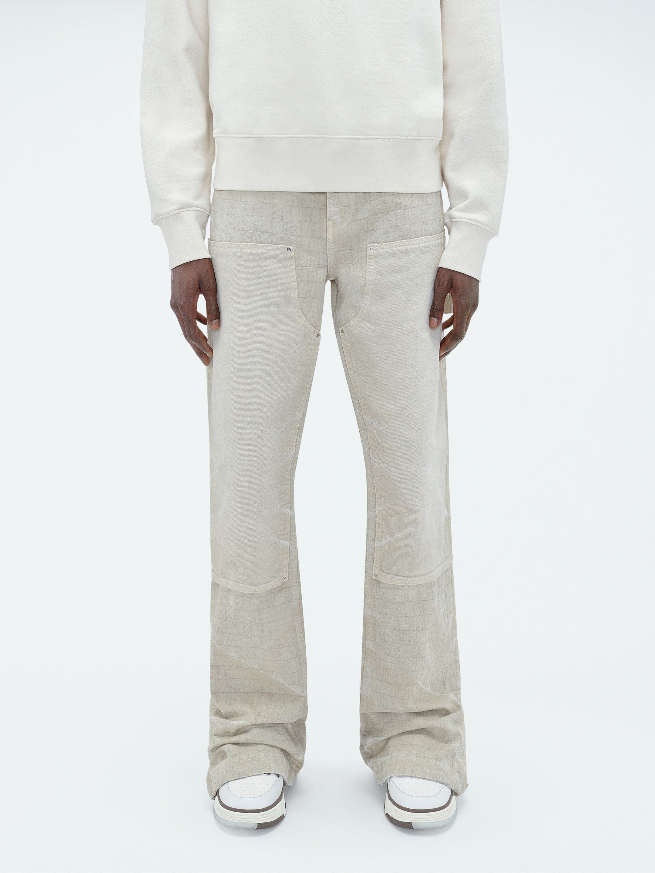 AMIRI JACQUARD CARPENTER JEAN - LEMON PEPPER sold by AMIRI product image thumbnail 3