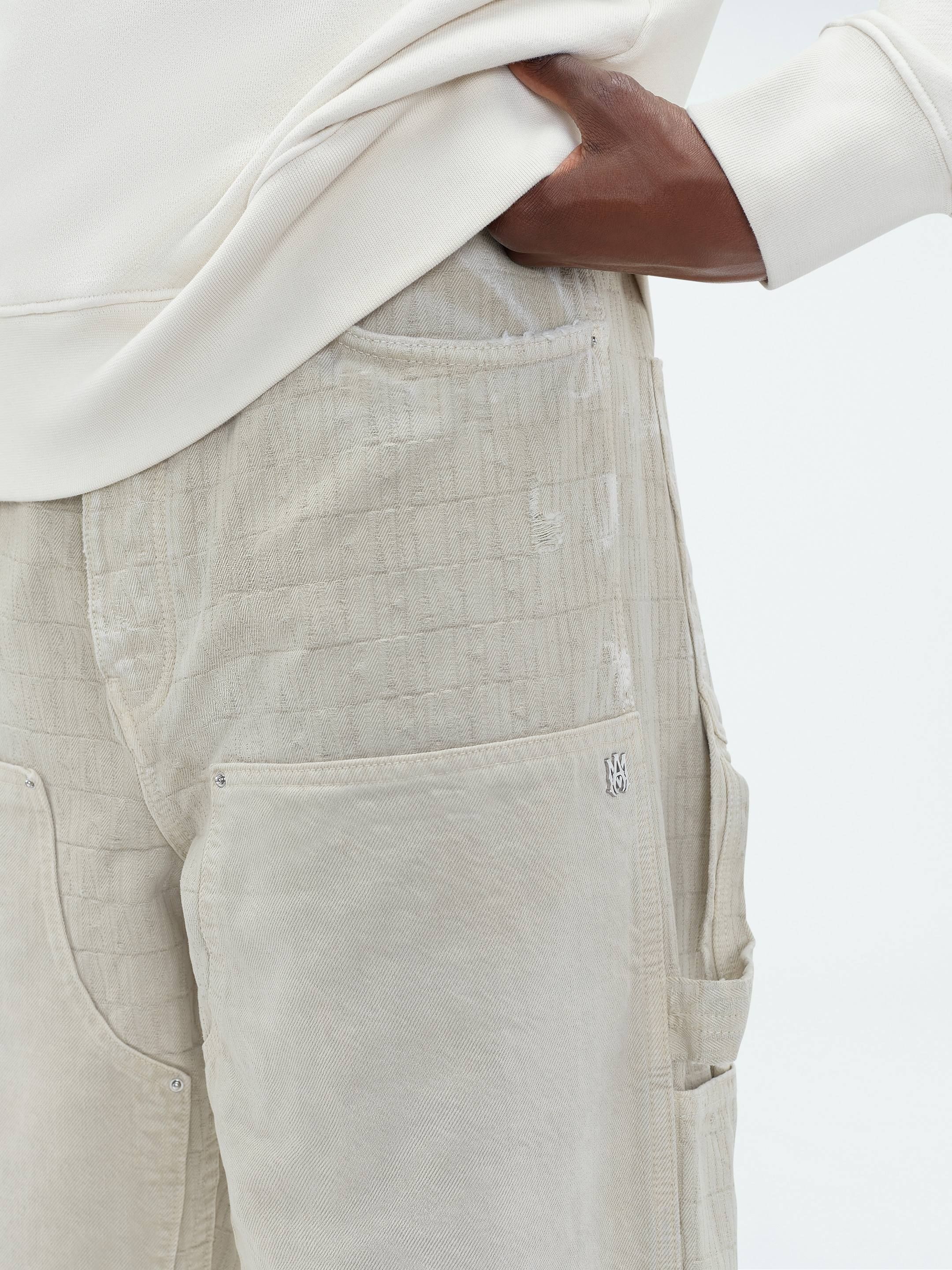 AMIRI JACQUARD CARPENTER JEAN - LEMON PEPPER sold by AMIRI product image thumbnail 7