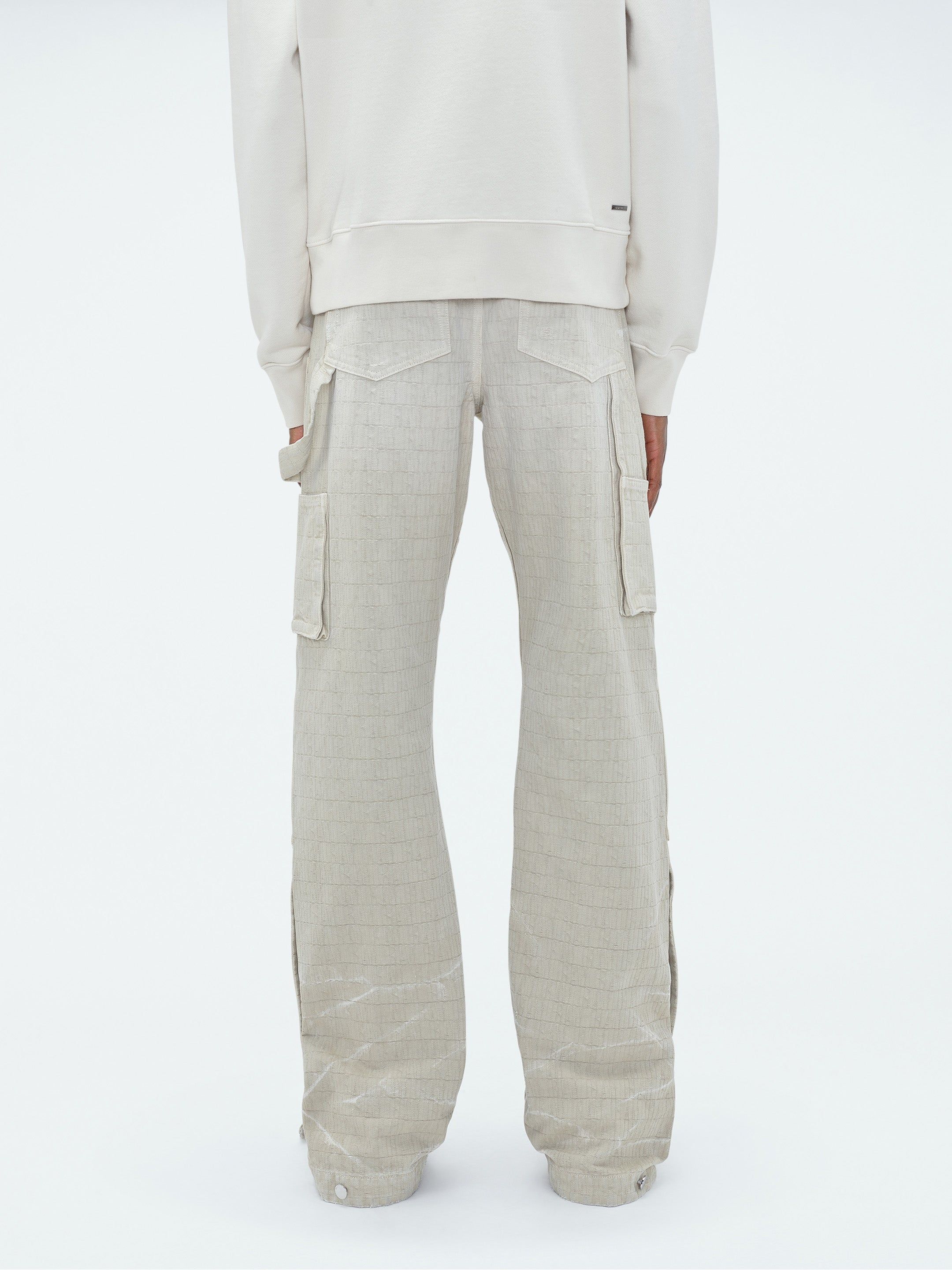 AMIRI JACQUARD CARPENTER JEAN - LEMON PEPPER sold by AMIRI product image thumbnail 5