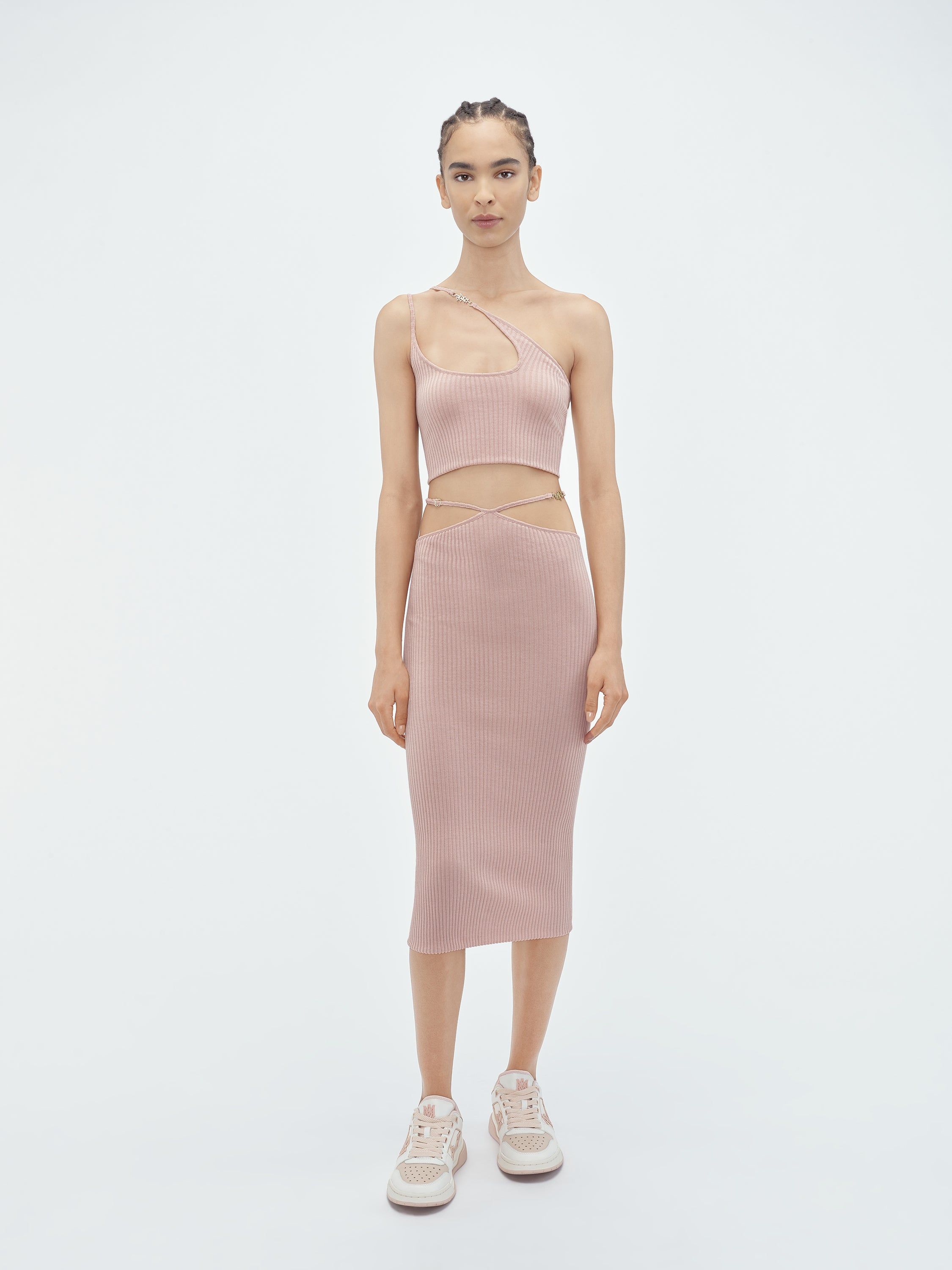 WOMEN - VERTICAL AMIRI ASYMMETRIC TOP - Cork sold by AMIRI product image thumbnail 2