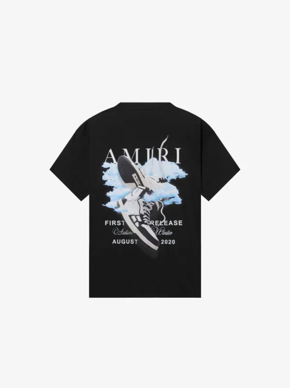 AMIRI◆バック ロゴ City T-shirt 2色 AMIRI PAINTED CITY TEE - BLACK | Parallel