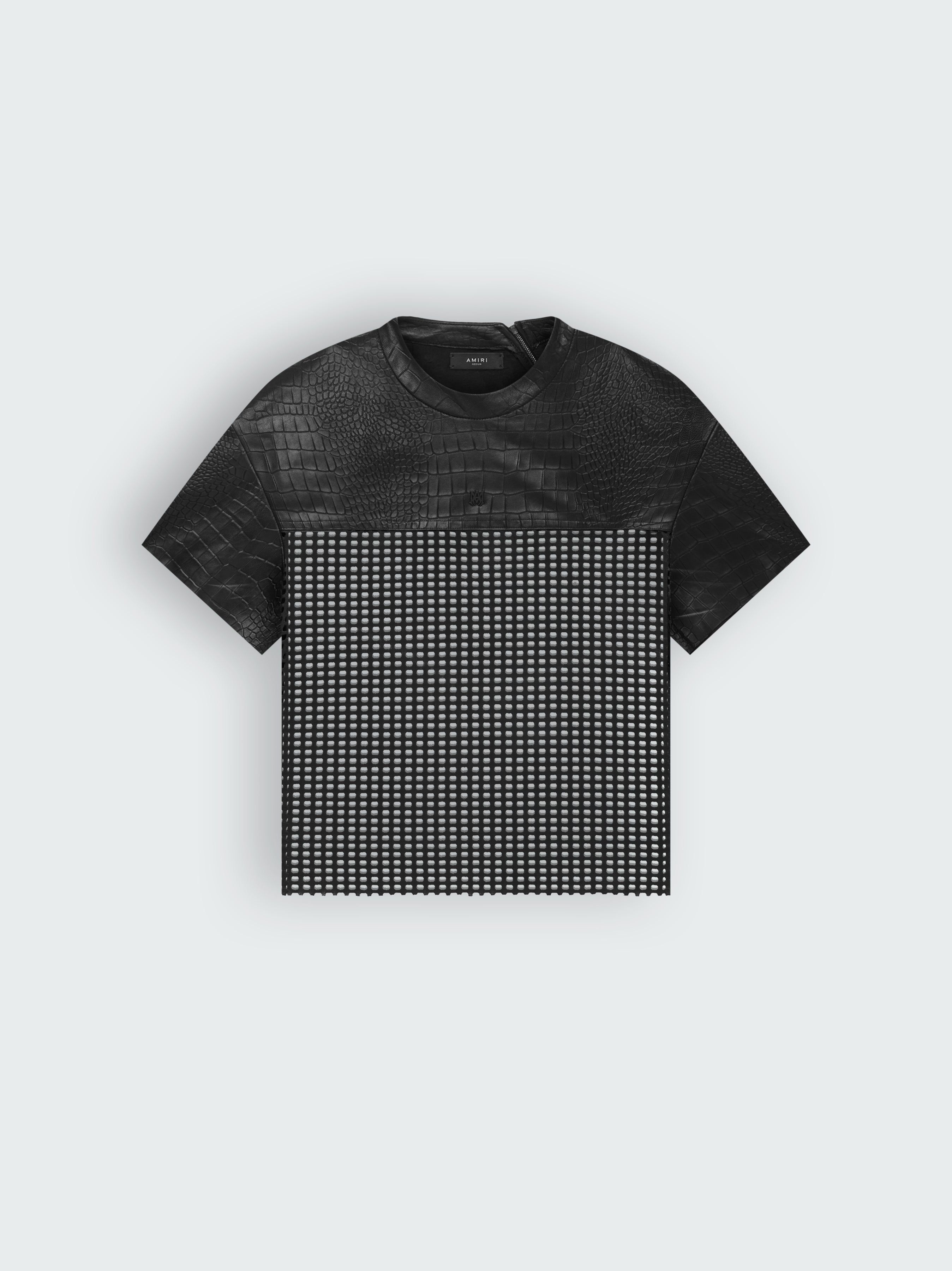 CROC SHIRT - BLACK sold by AMIRI