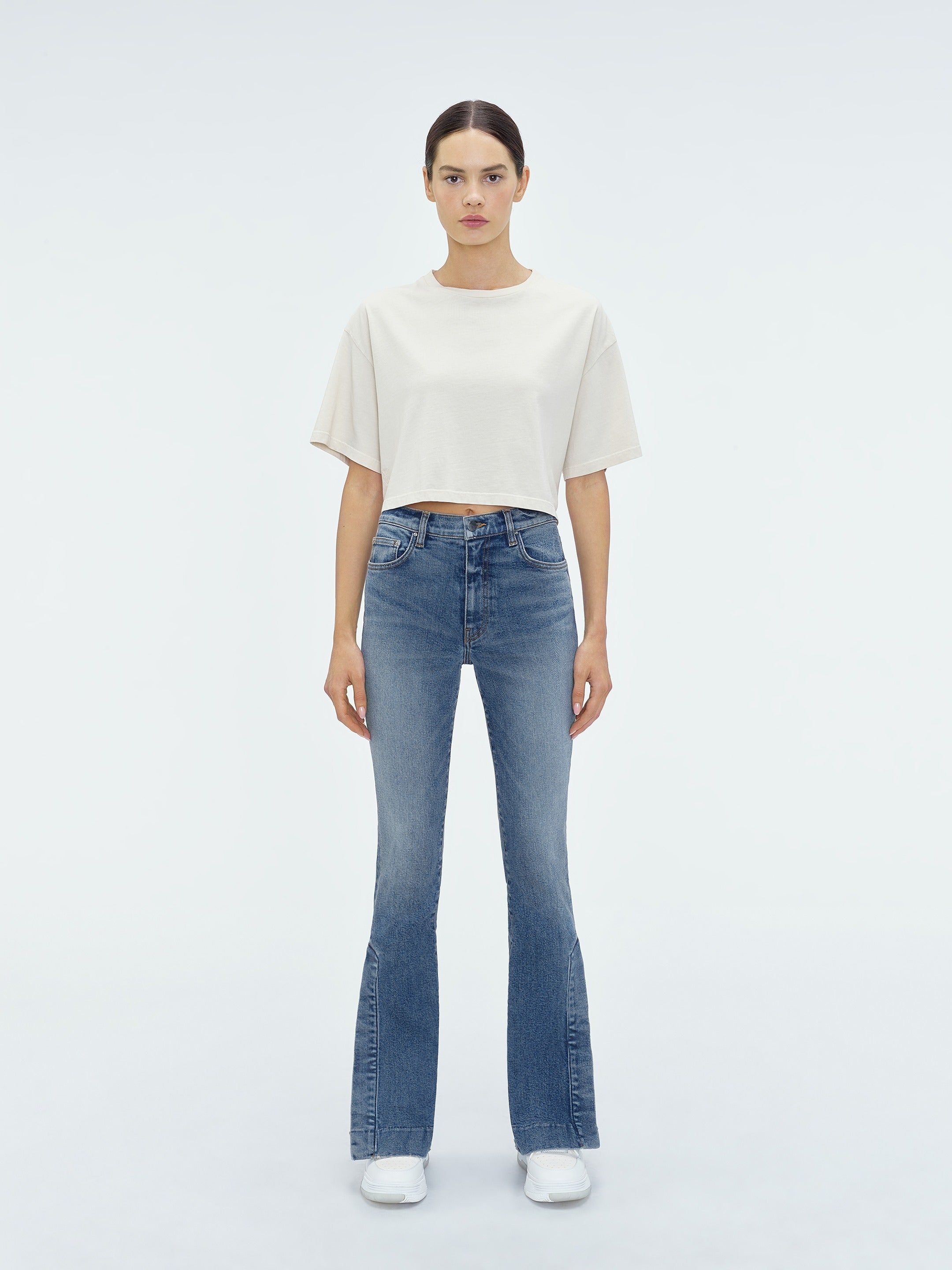 WOMEN - KICK FLARE - River Indigo sold by AMIRI product image thumbnail 2