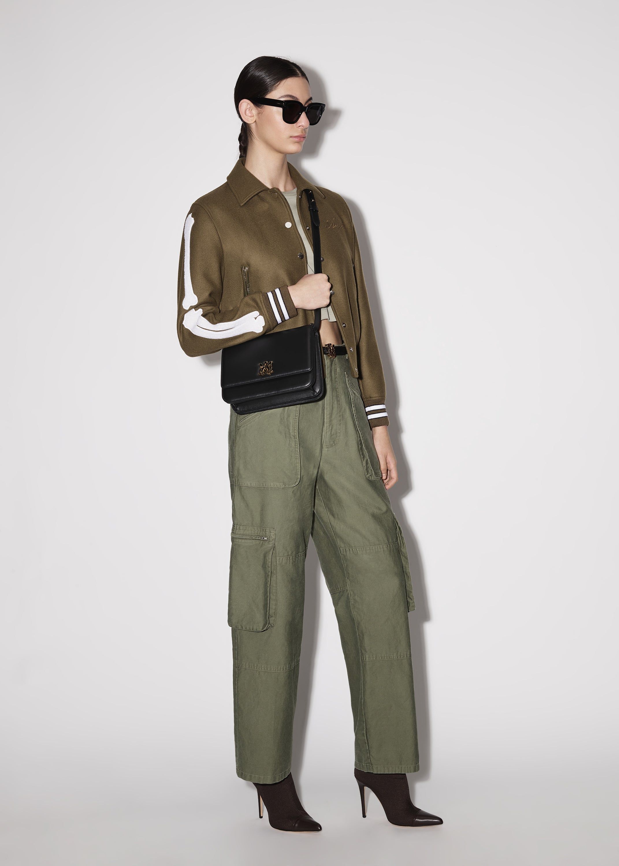 WOMEN - BONES JACKET - OLIVE GREEN sold by AMIRI product image thumbnail 2