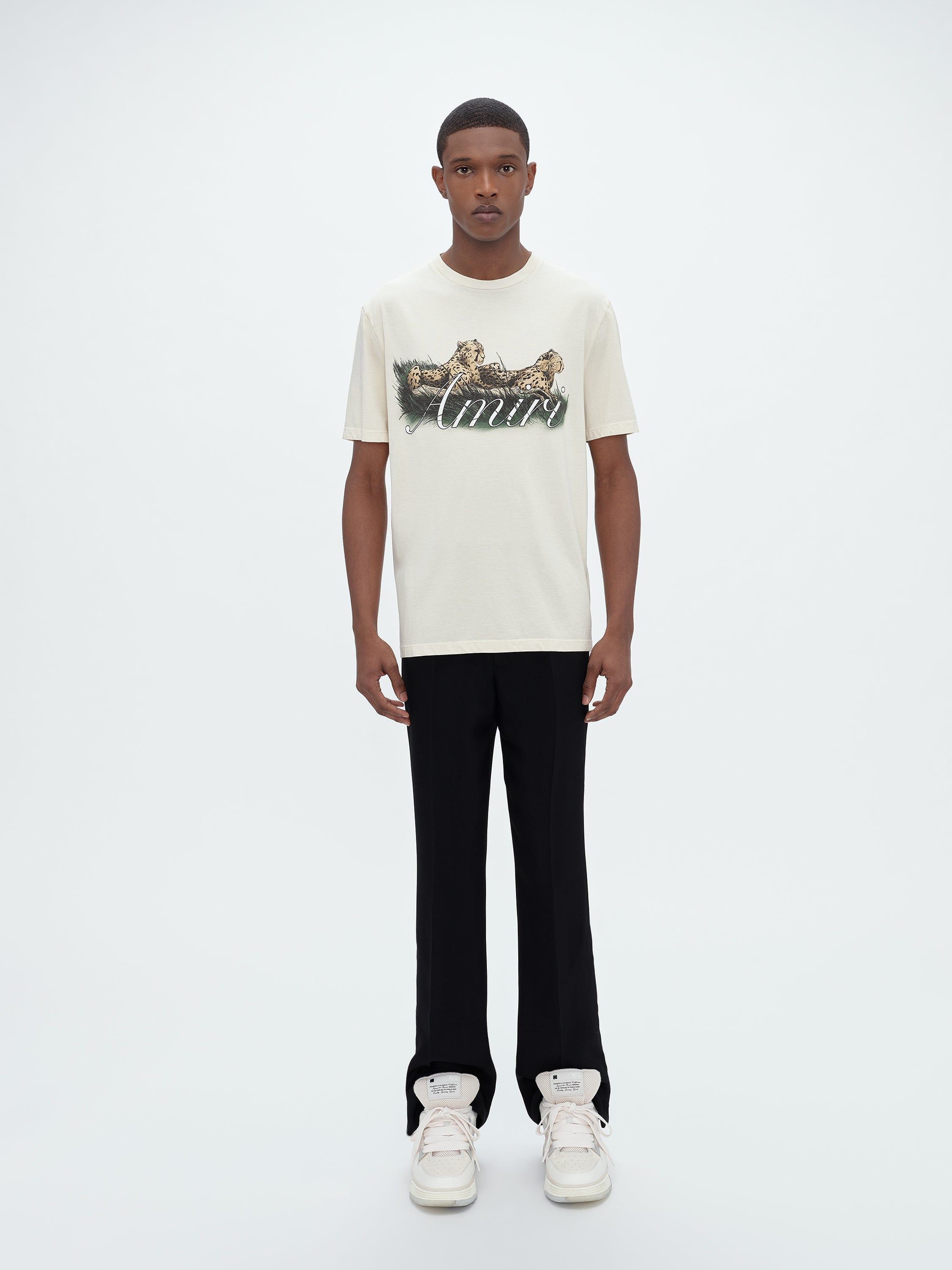 CHEETAH LOGO TEE - ALABASTER sold by AMIRI product image thumbnail 2