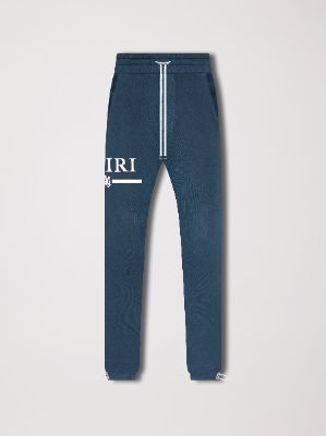AMIRI M.A. BAR SWEATPANTS - POND BLUE sold by AMIRI