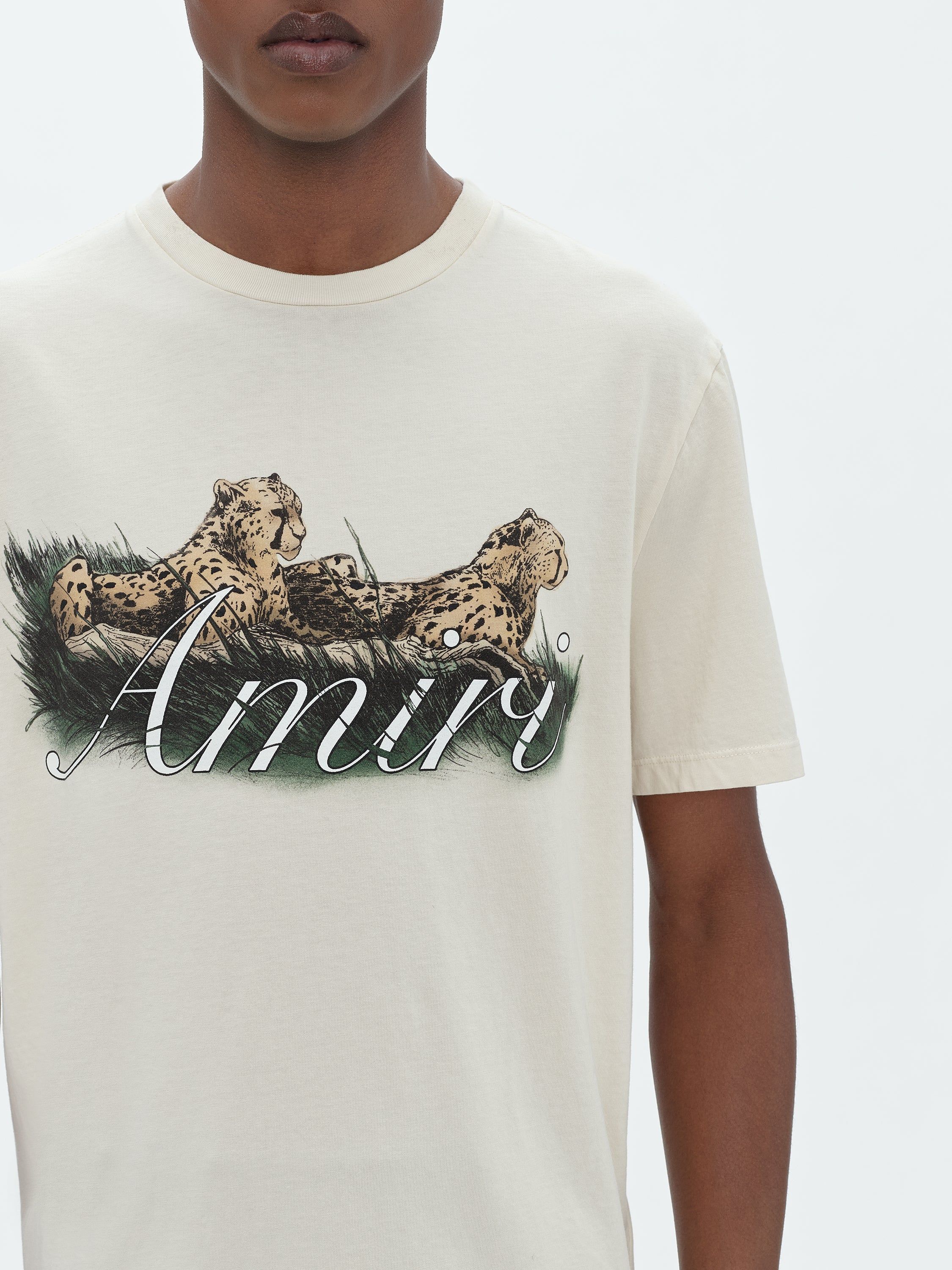 CHEETAH LOGO TEE - ALABASTER sold by AMIRI product image thumbnail 6