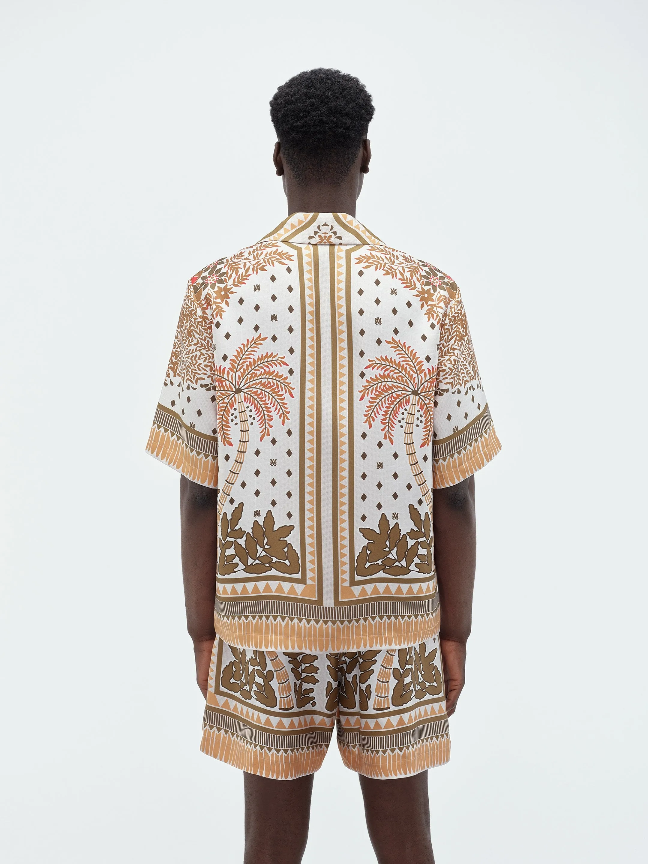PALM TREE BOWLING SHIRT - Copper Brown sold by AMIRI product image thumbnail 5