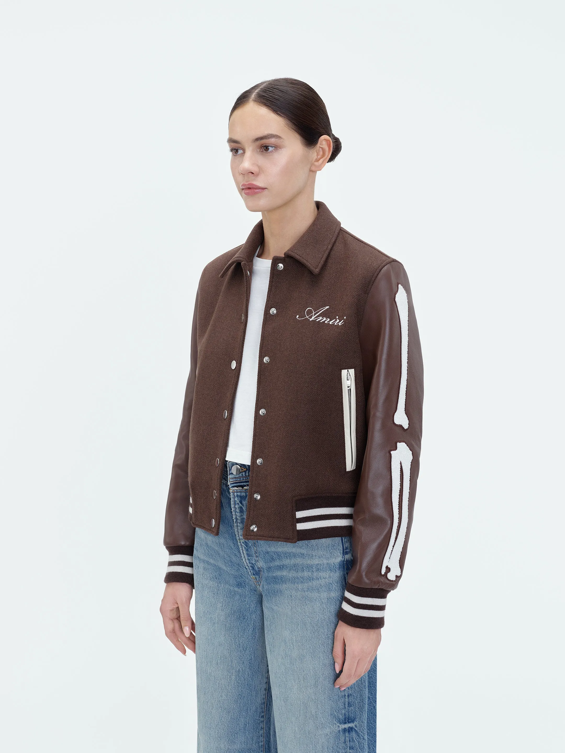 WOMEN - BONES JACKET - Sepia Tint sold by AMIRI product image thumbnail 3