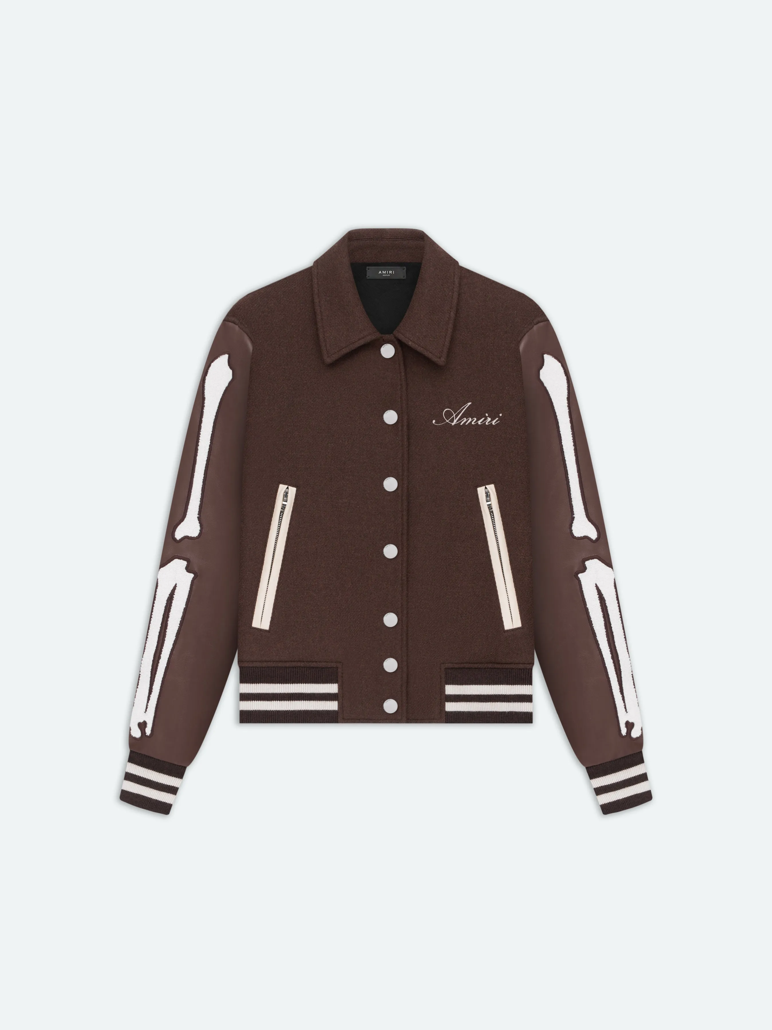 WOMEN - BONES JACKET - Sepia Tint sold by AMIRI