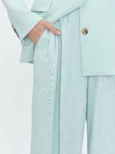 WOMEN - WIDE LEG DOUBLE PLEATED PANT - GREEN sold by AMIRI