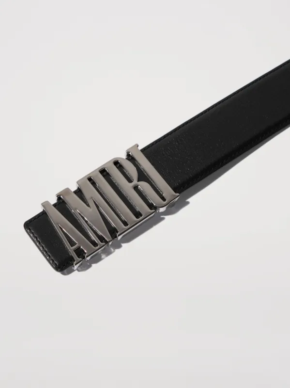AMIRI CORE NAPPA BELT 3CM - BLACK | Parallel