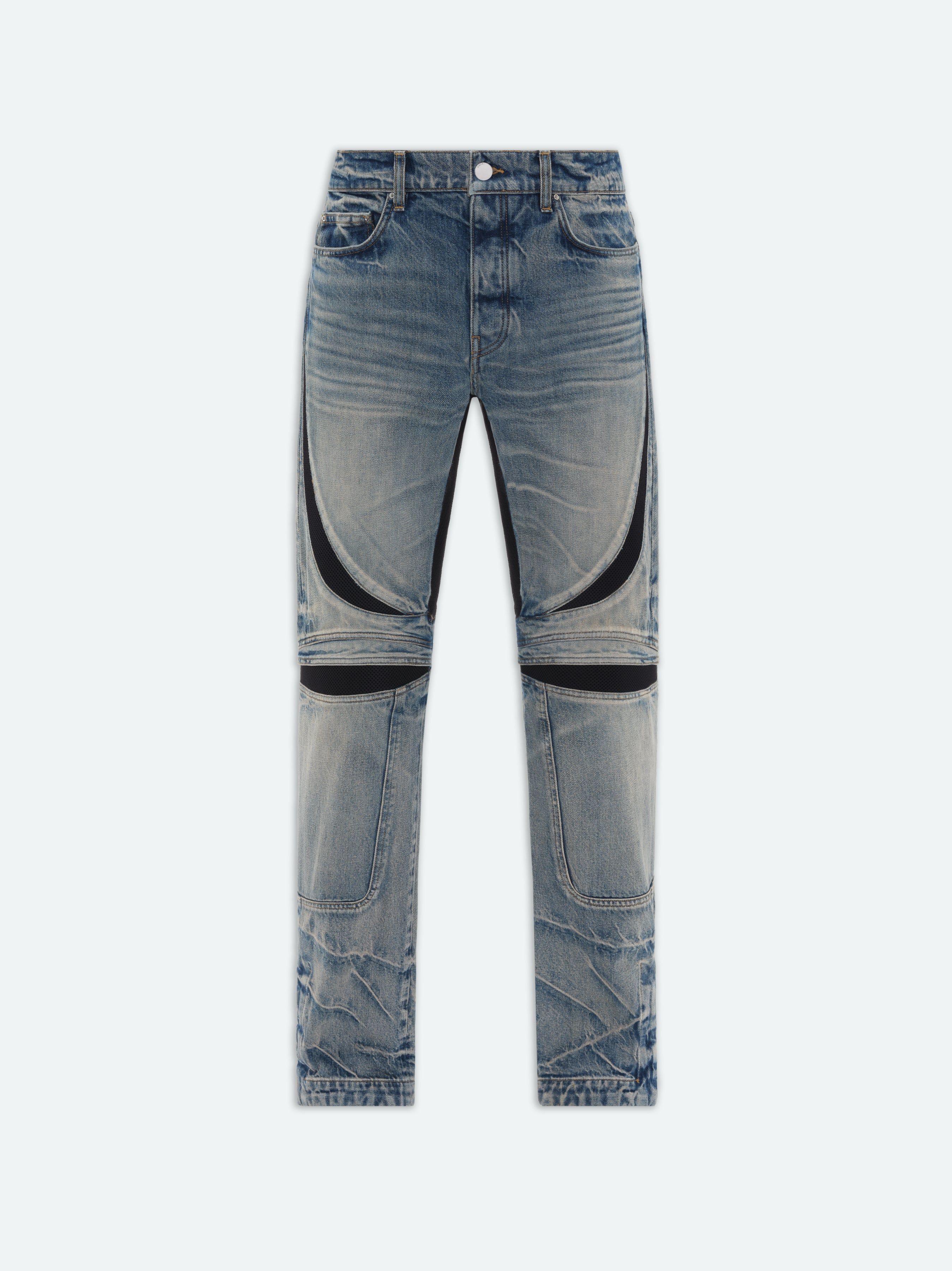 MX3 MOTO STRAIGHT JEAN - VINTAGE INDIGO sold by AMIRI
