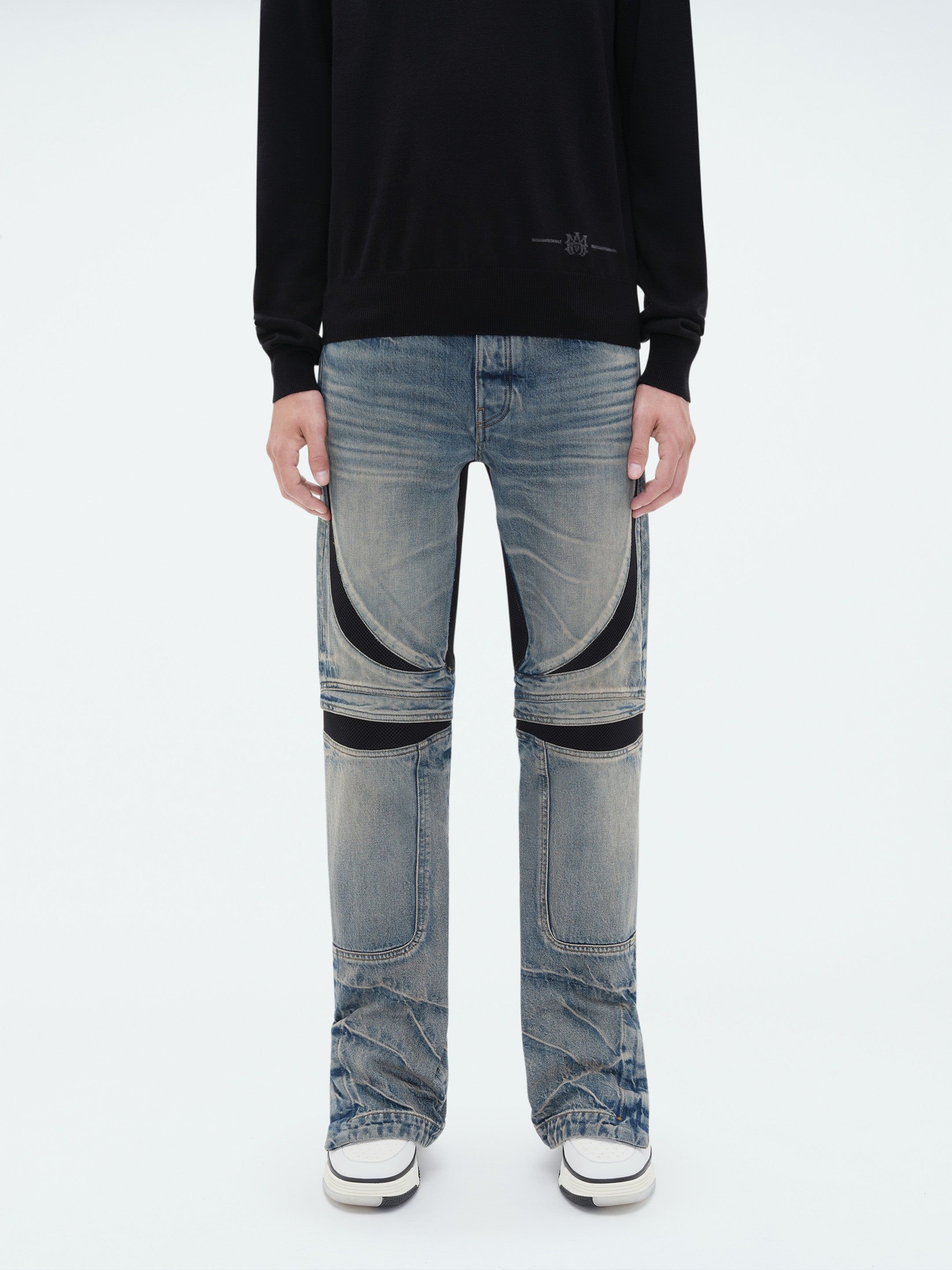 MX3 MOTO STRAIGHT JEAN - VINTAGE INDIGO sold by AMIRI product image thumbnail 3