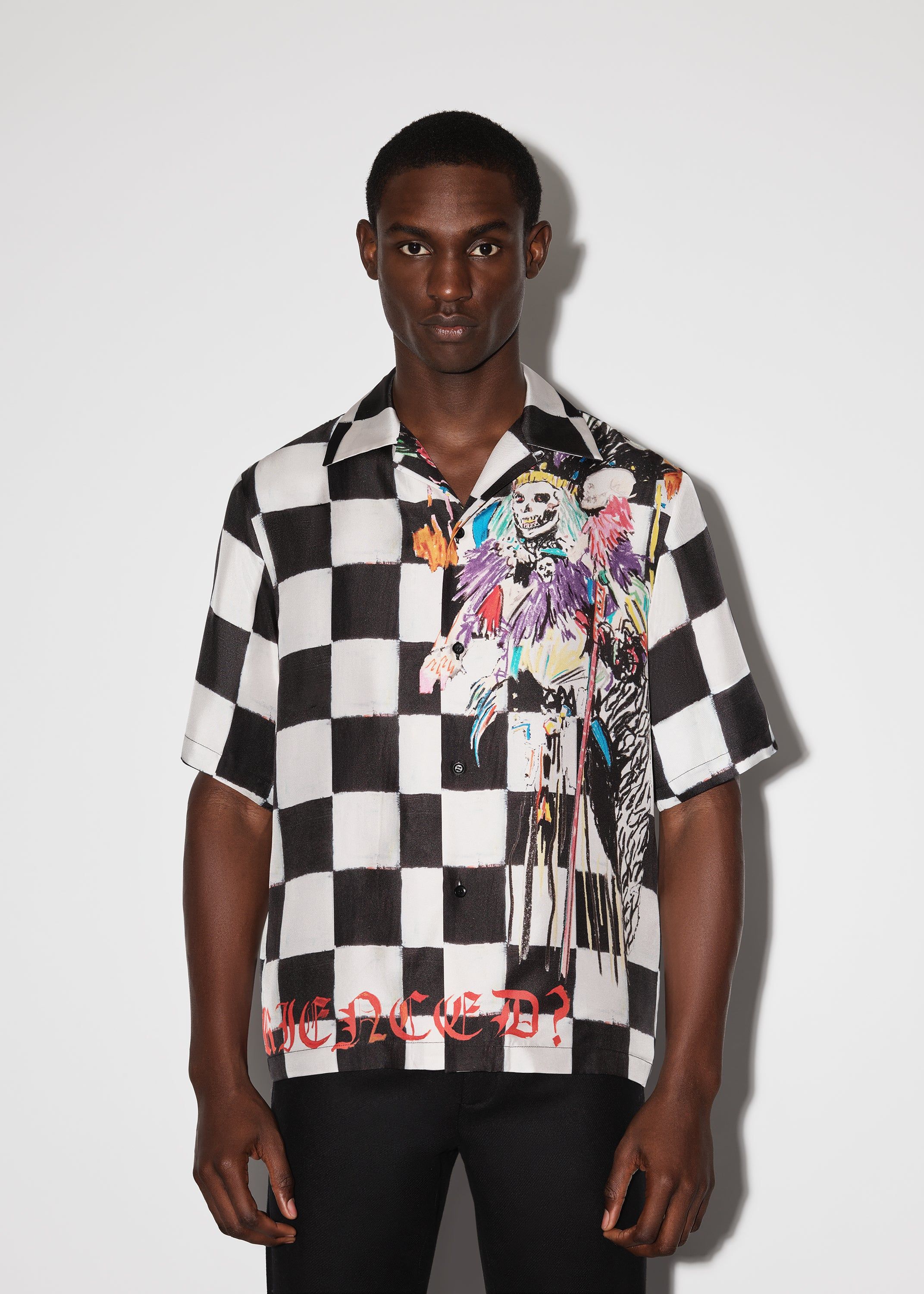WES LANG SKULL BOWLING SHIRT - MULTI sold by AMIRI product image thumbnail 2