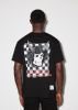 WES LANG CHECKER SKULL TEE - BLACK sold by AMIRI