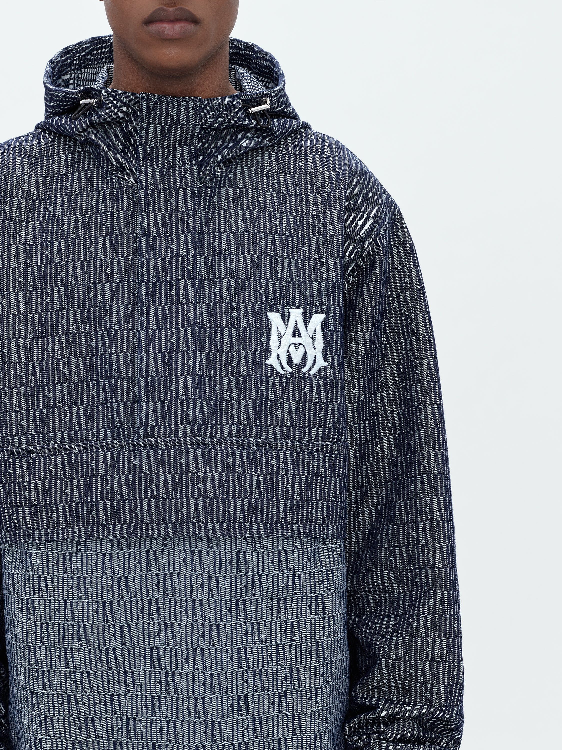 AMIRI JACQUARD ANORAK - WASHED INDIGO sold by AMIRI product image thumbnail 5