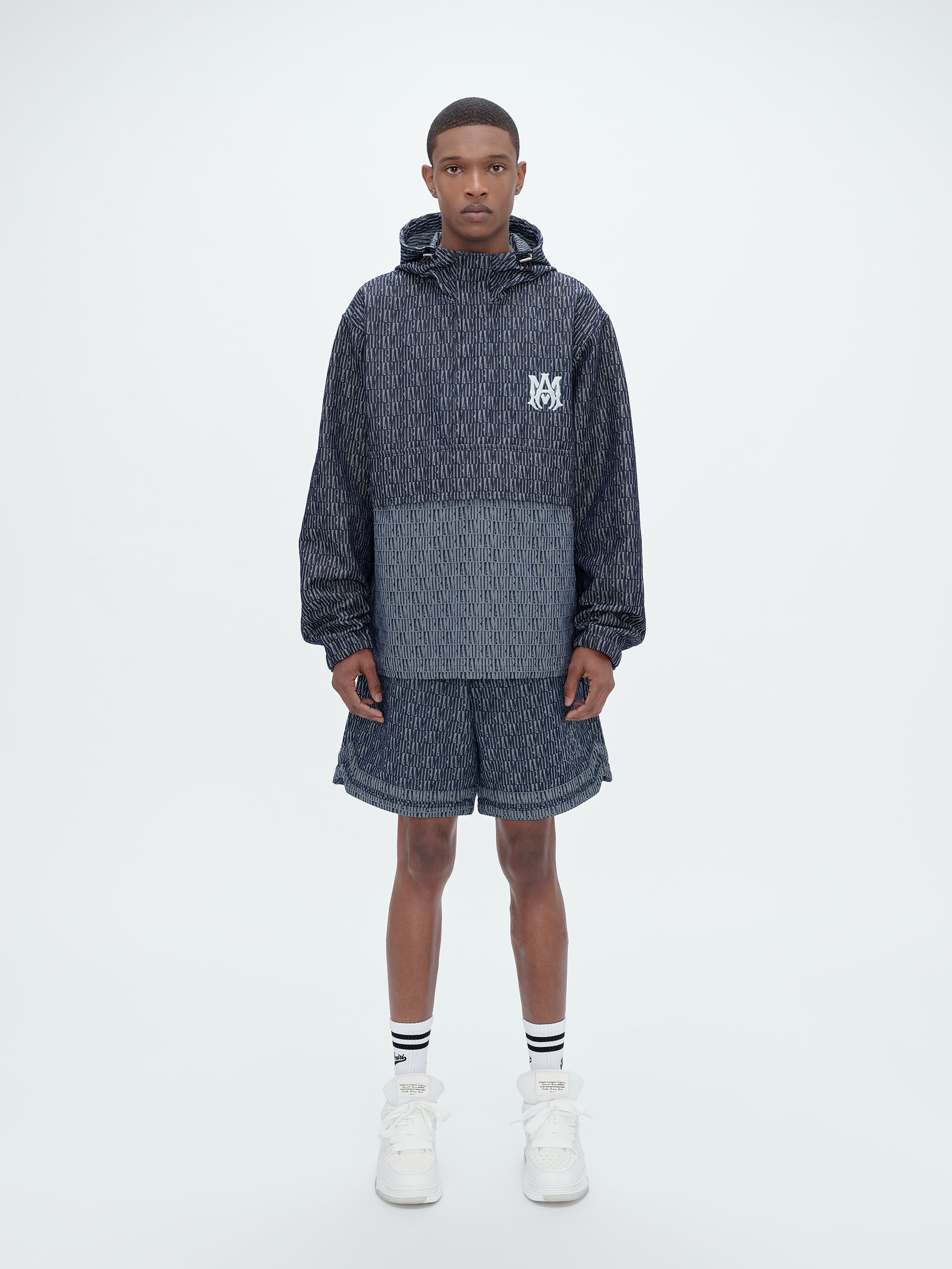 AMIRI JACQUARD ANORAK - WASHED INDIGO sold by AMIRI product image thumbnail 2