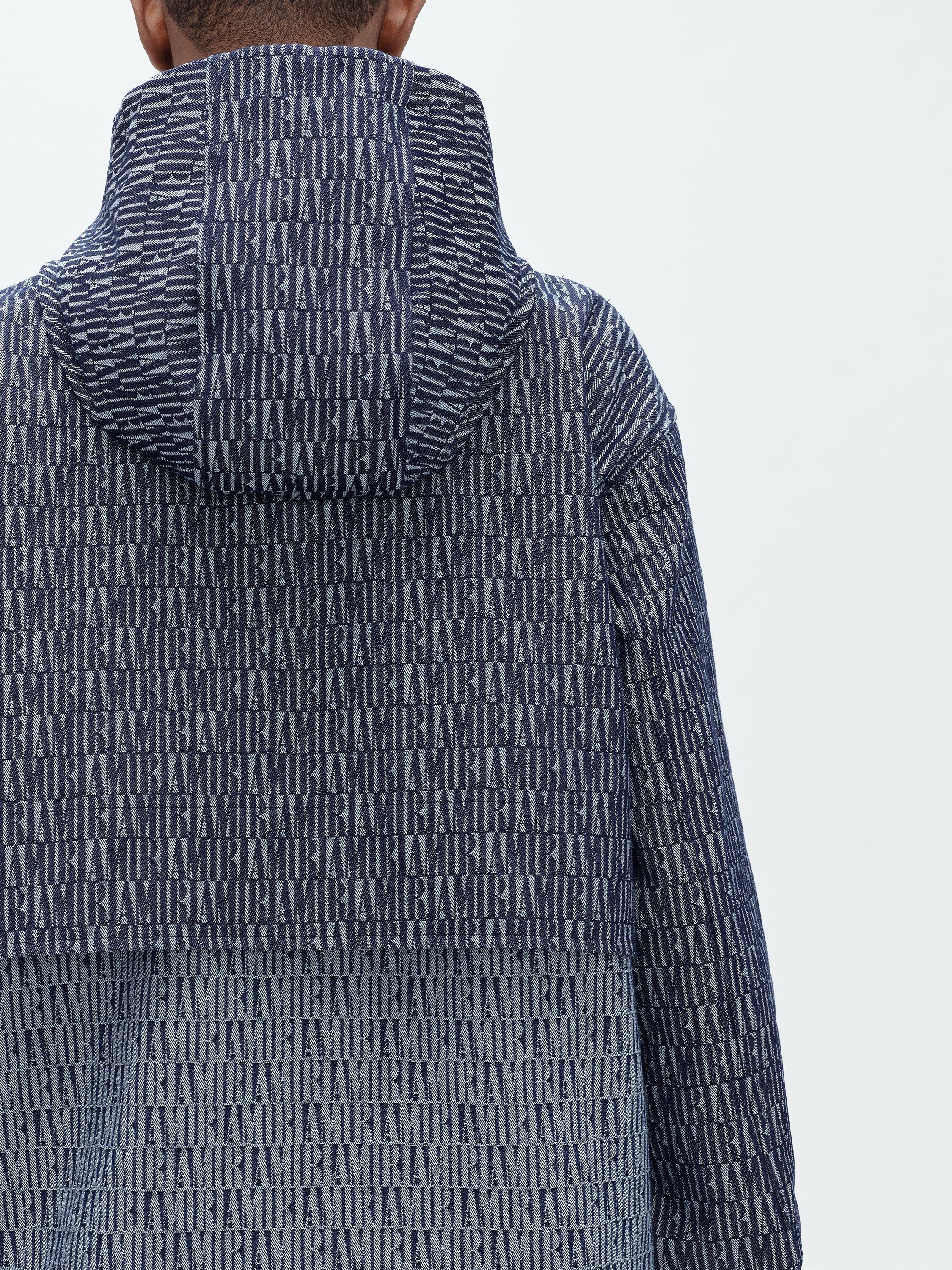 AMIRI JACQUARD ANORAK - WASHED INDIGO sold by AMIRI product image thumbnail 6