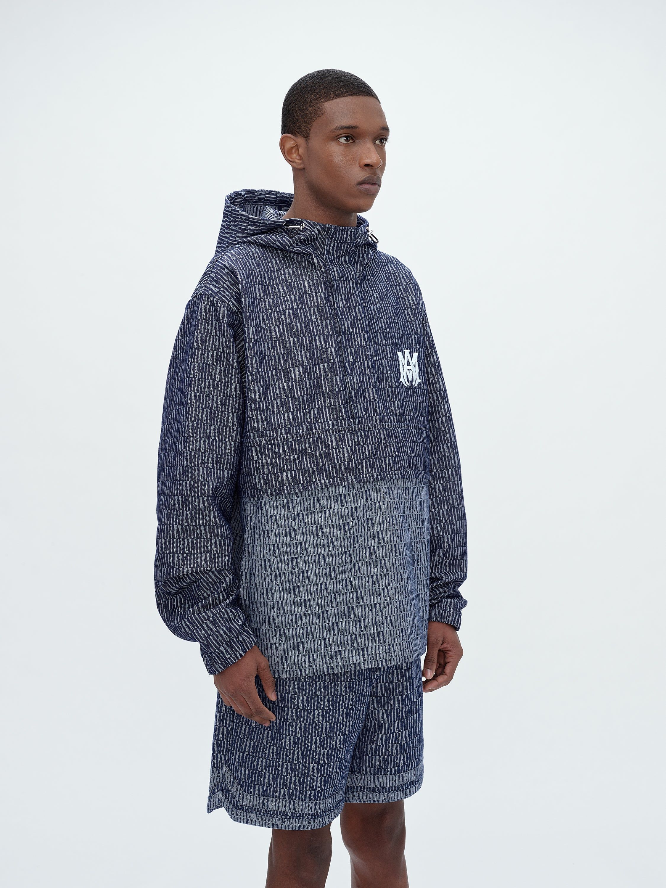 AMIRI JACQUARD ANORAK - WASHED INDIGO sold by AMIRI product image thumbnail 3