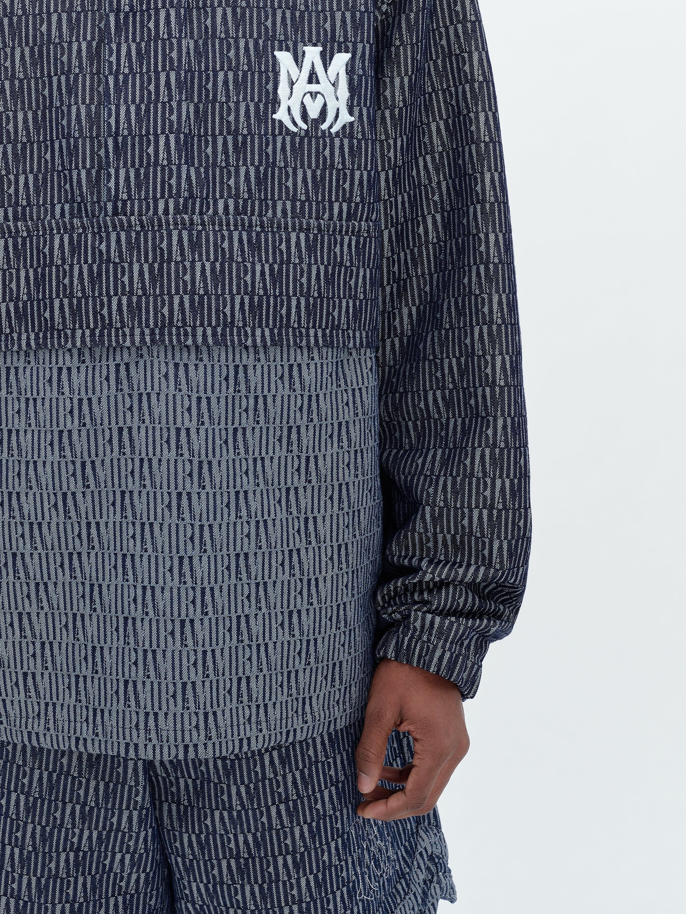 AMIRI JACQUARD ANORAK - WASHED INDIGO sold by AMIRI product image thumbnail 7