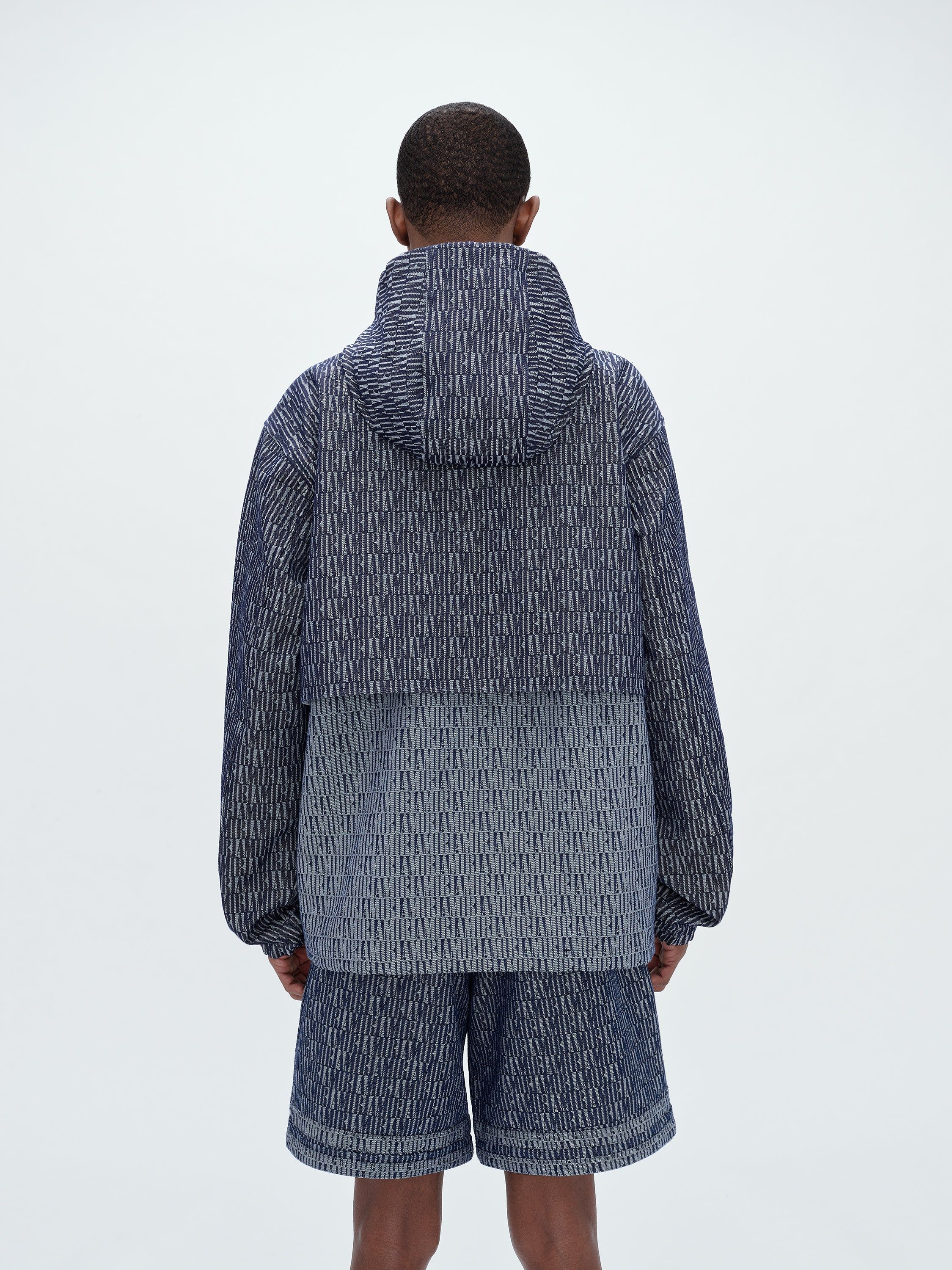 AMIRI JACQUARD ANORAK - WASHED INDIGO sold by AMIRI product image thumbnail 4
