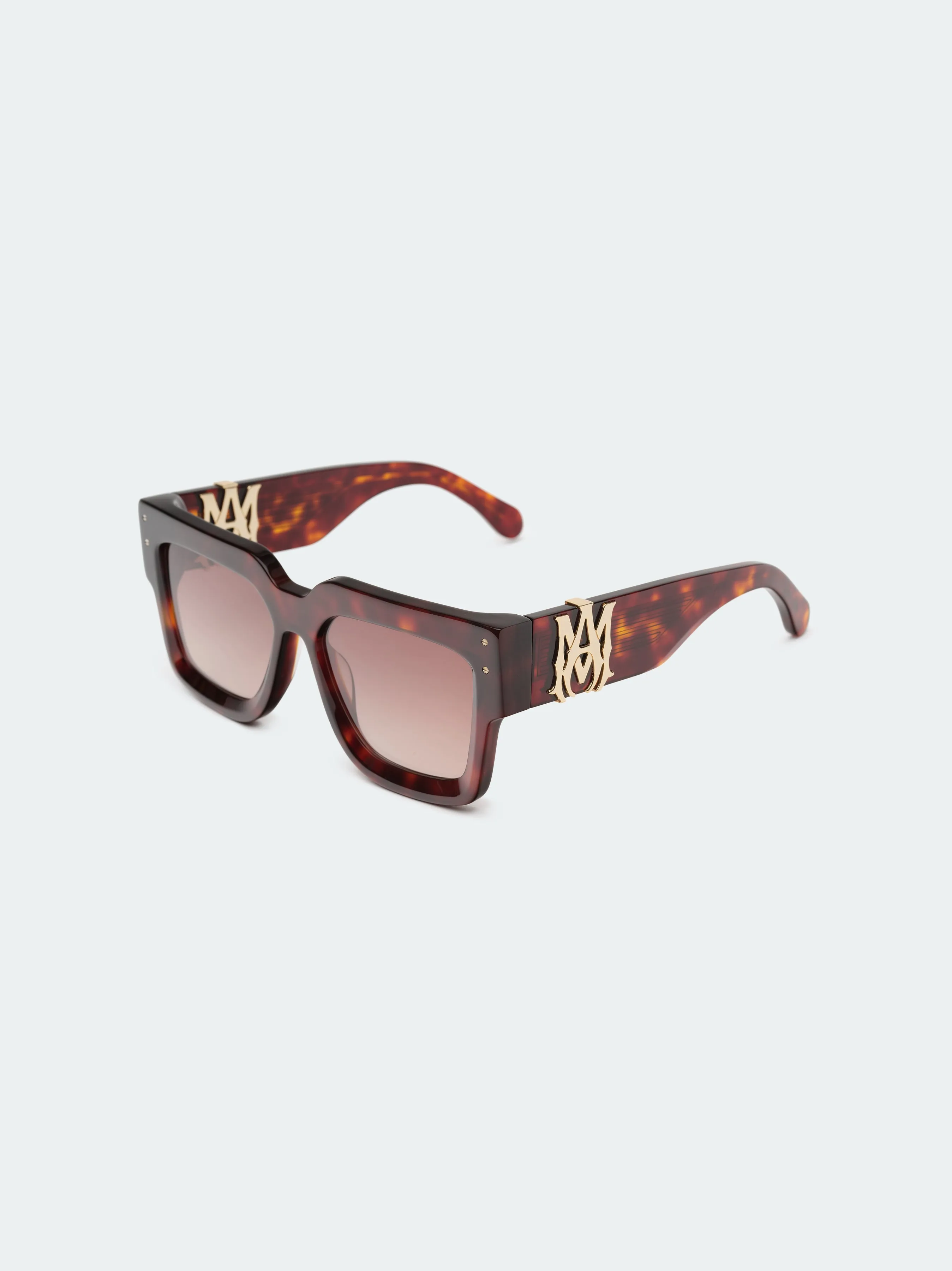 JUMBO MA SUNGLASSES - Tortoise Shell sold by AMIRI