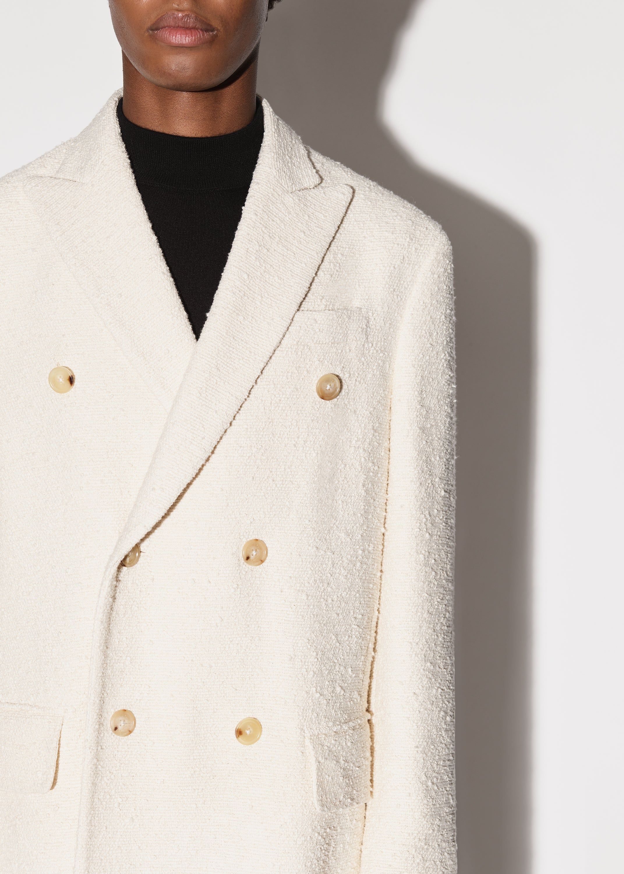 DOUBLE BREASTED JACKET - ALABASTER sold by AMIRI product image thumbnail 6