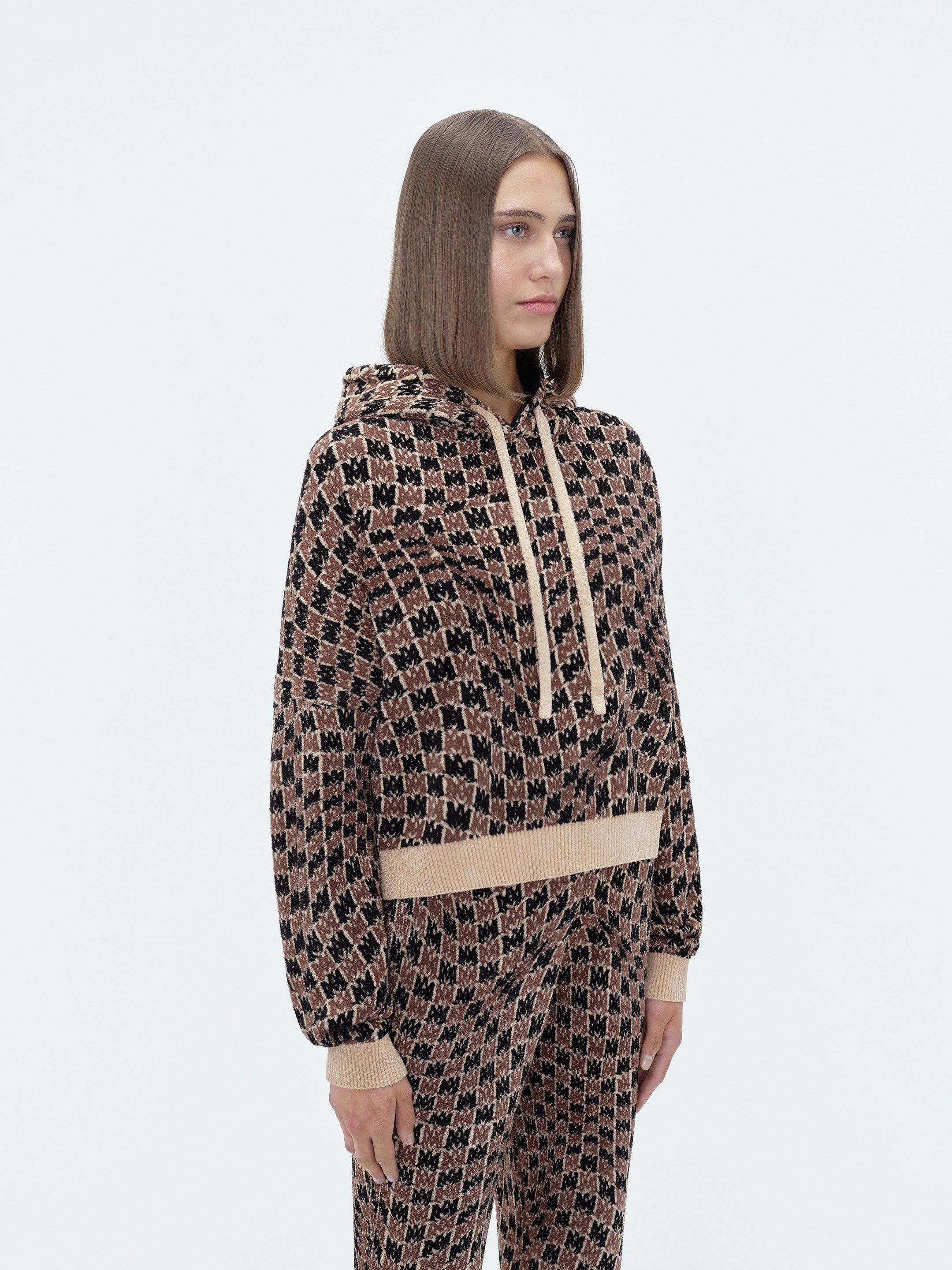 WOMEN - MA SWIRL HOODIE - MINK sold by AMIRI product image thumbnail 3