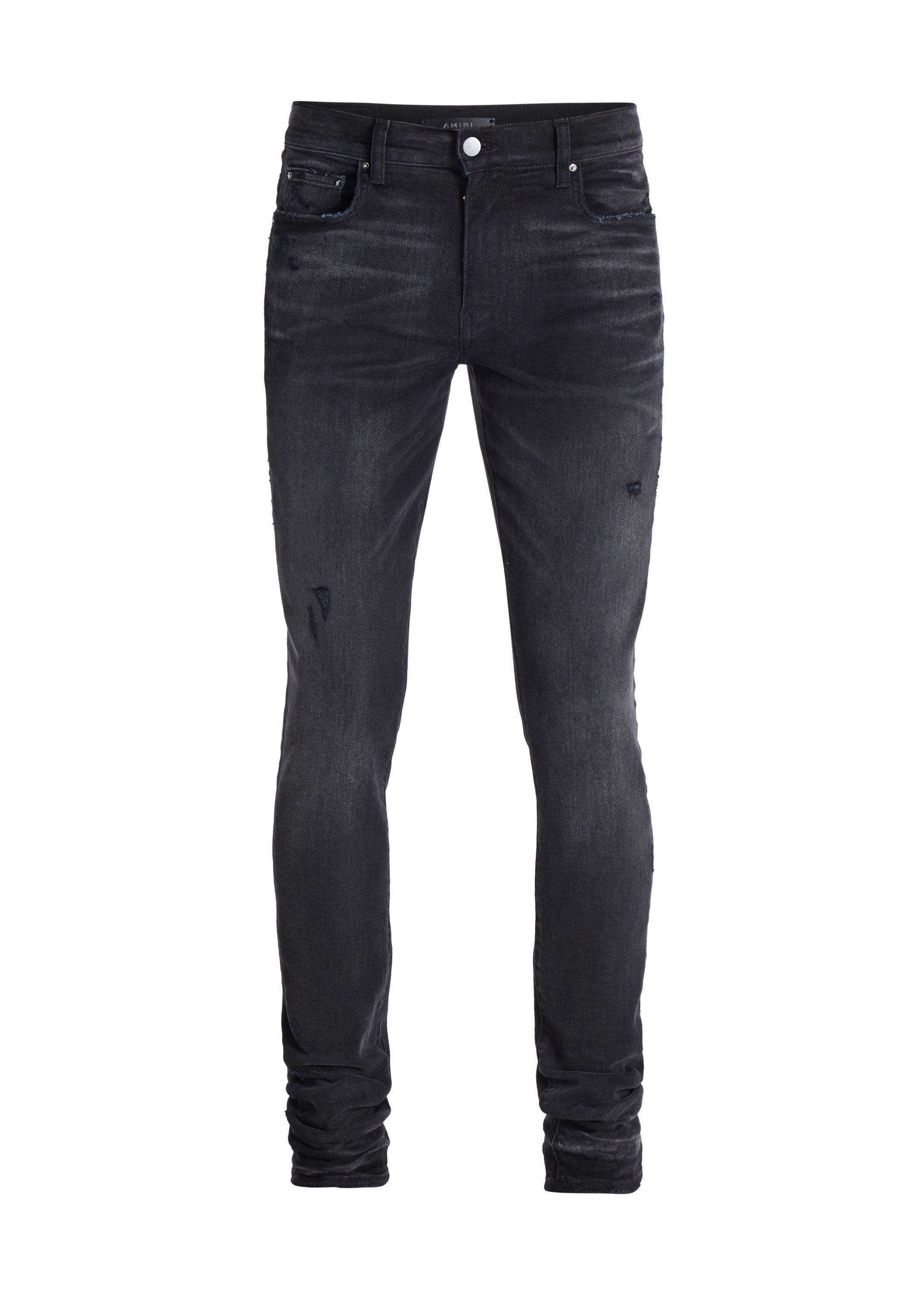 Stack Jean Aged Black sold by AMIRI