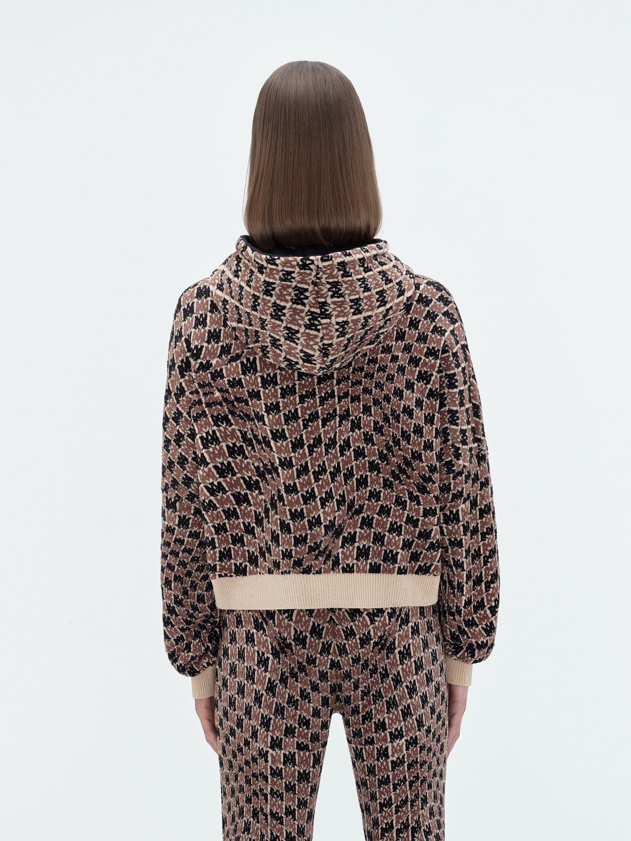 WOMEN - MA SWIRL HOODIE - MINK sold by AMIRI product image thumbnail 4