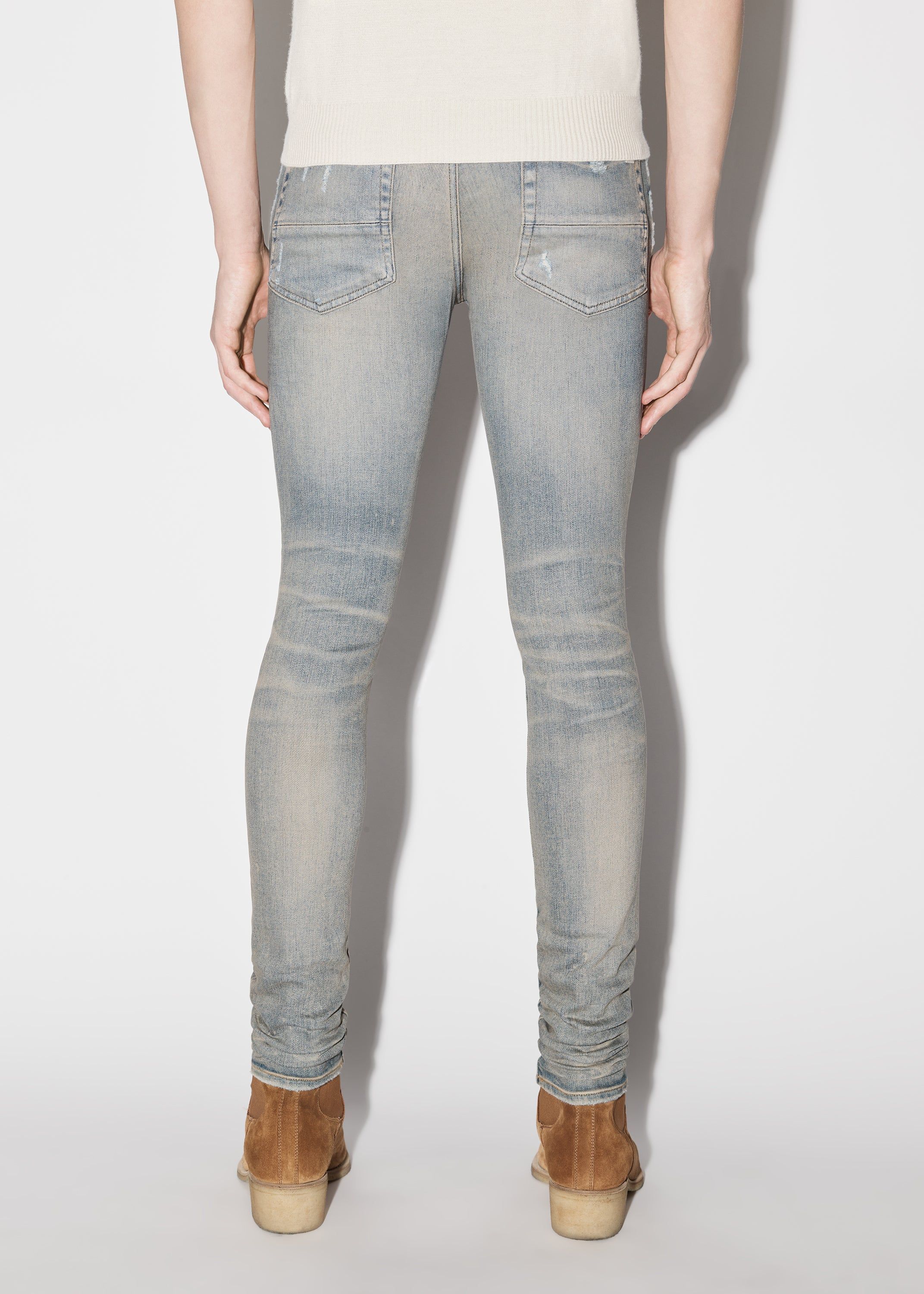 ULTRA SUEDE MX1 - CLAY INDIGO sold by AMIRI product image thumbnail 4