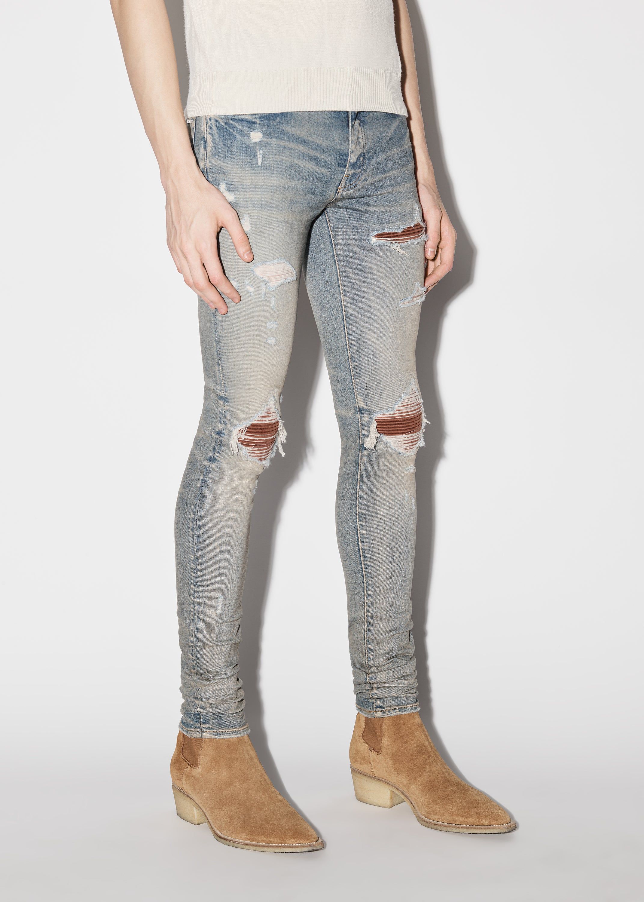 ULTRA SUEDE MX1 - CLAY INDIGO sold by AMIRI product image thumbnail 3