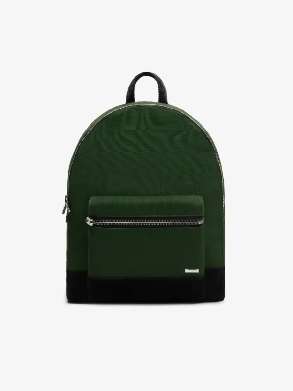 CLASSIC CANVAS / SUEDE BACKPACK - MILITARY GREEN / BLACK made by AMIRI
