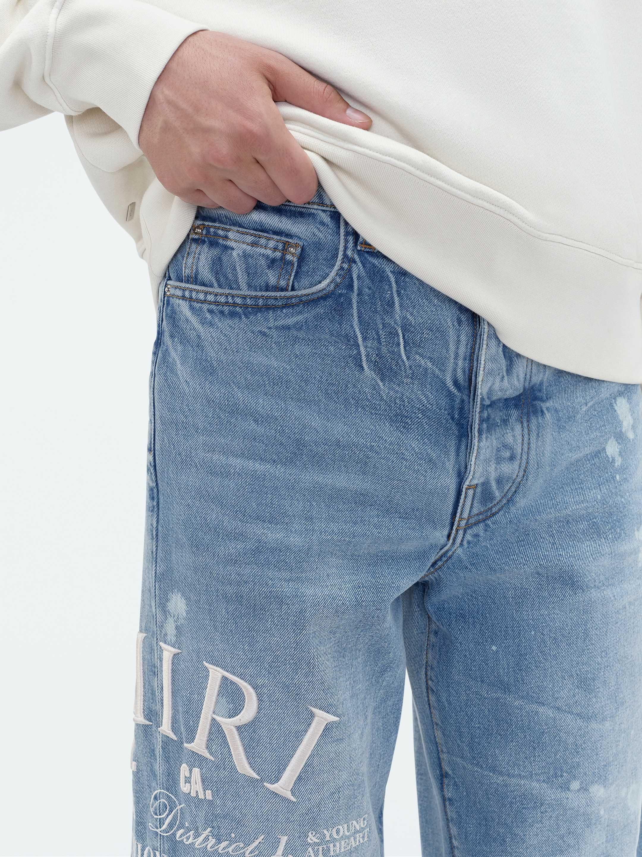 AMIRI ARTS DISTRICT BAGGY JEAN - PERFECT INDIGO sold by AMIRI product image thumbnail 6
